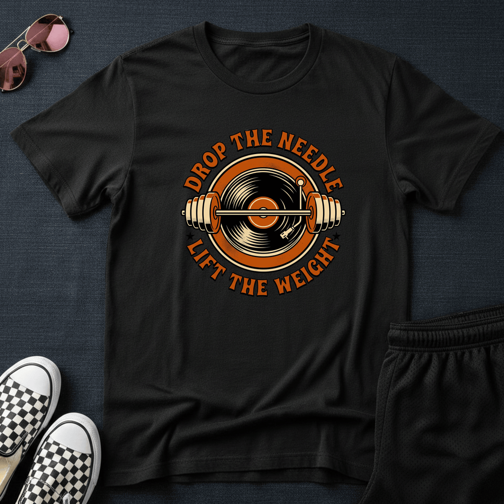 Drop the needle T-shirt