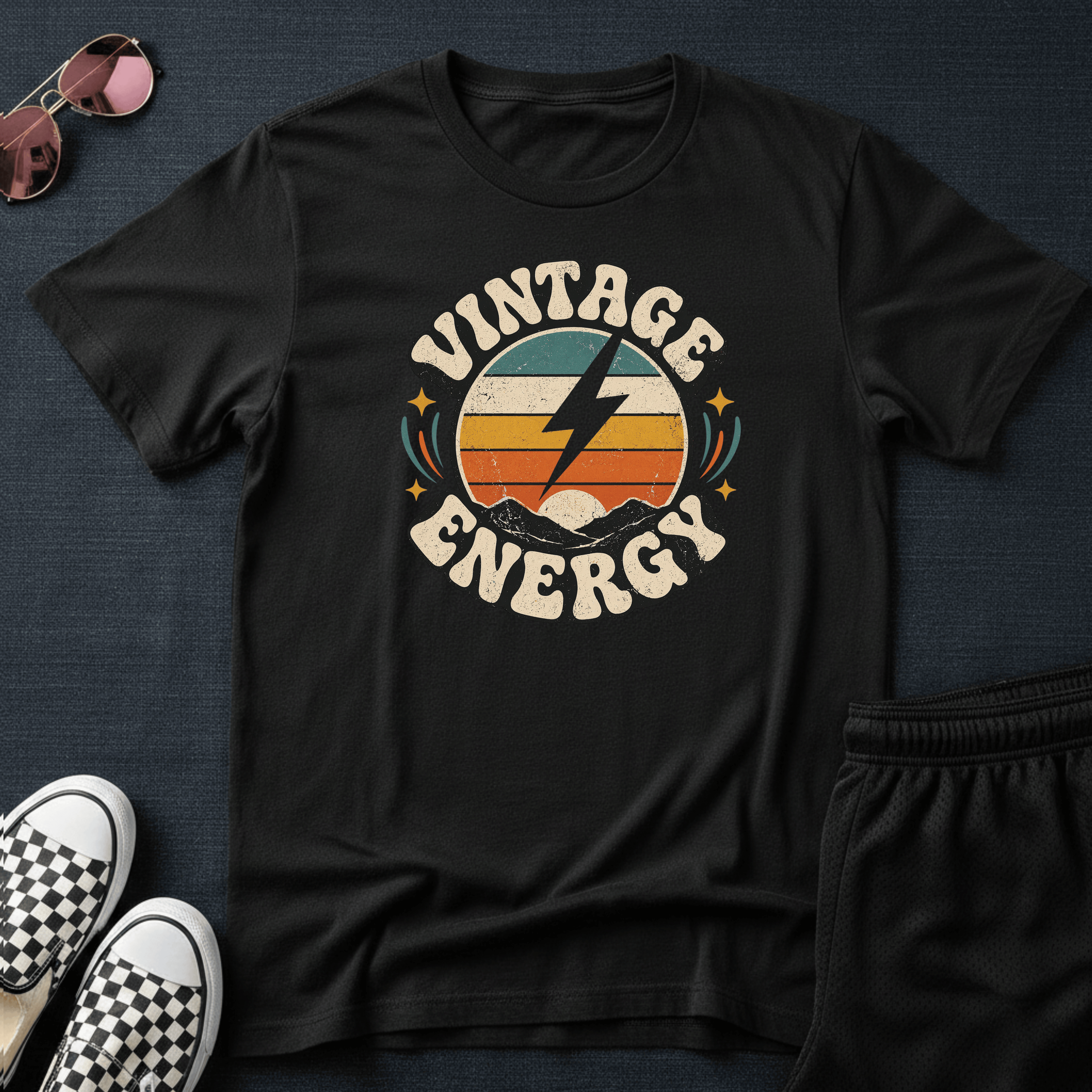 Vintage energy T-shirt