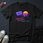 Raised on 80s music T-Shirt
