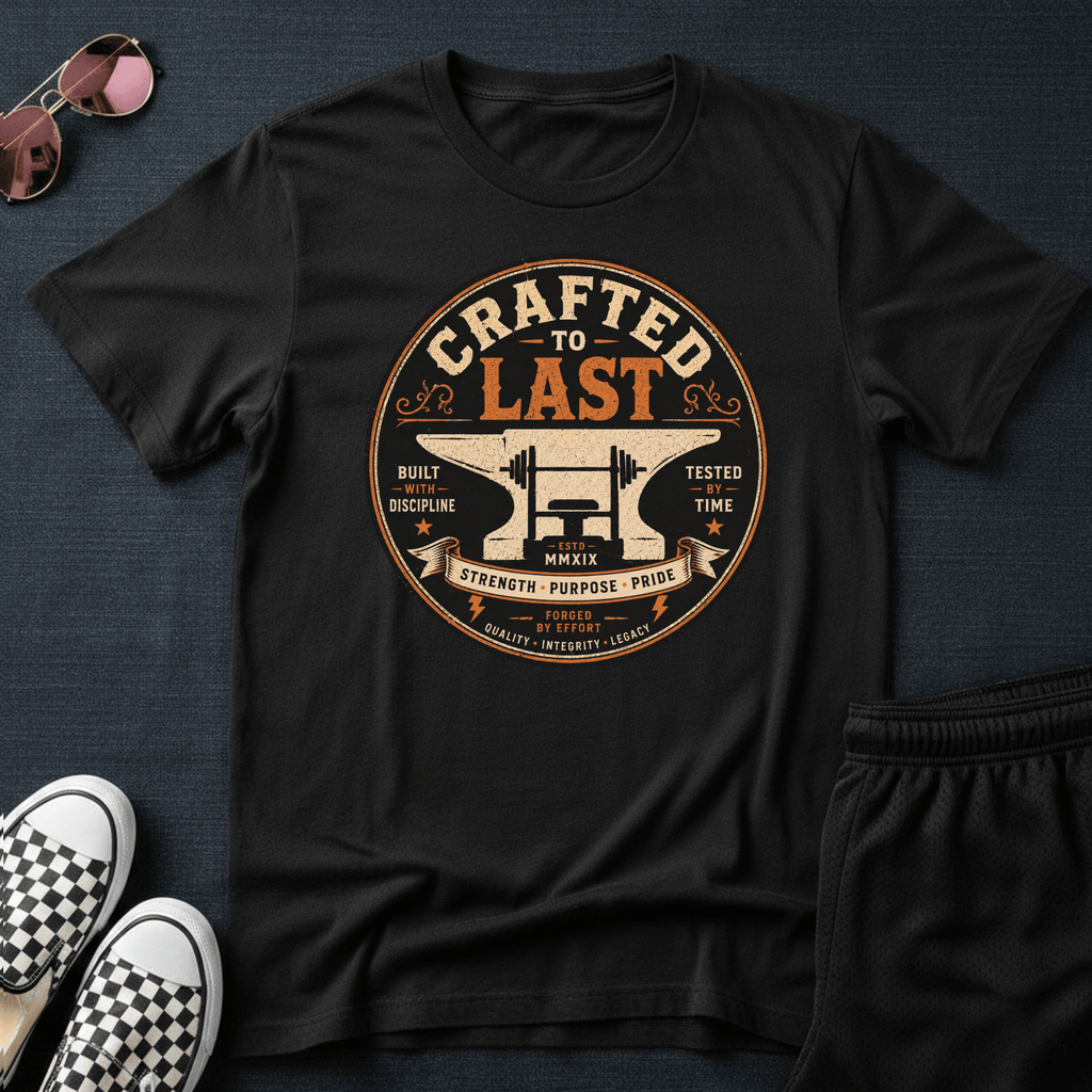 Crafted to last T-shirt