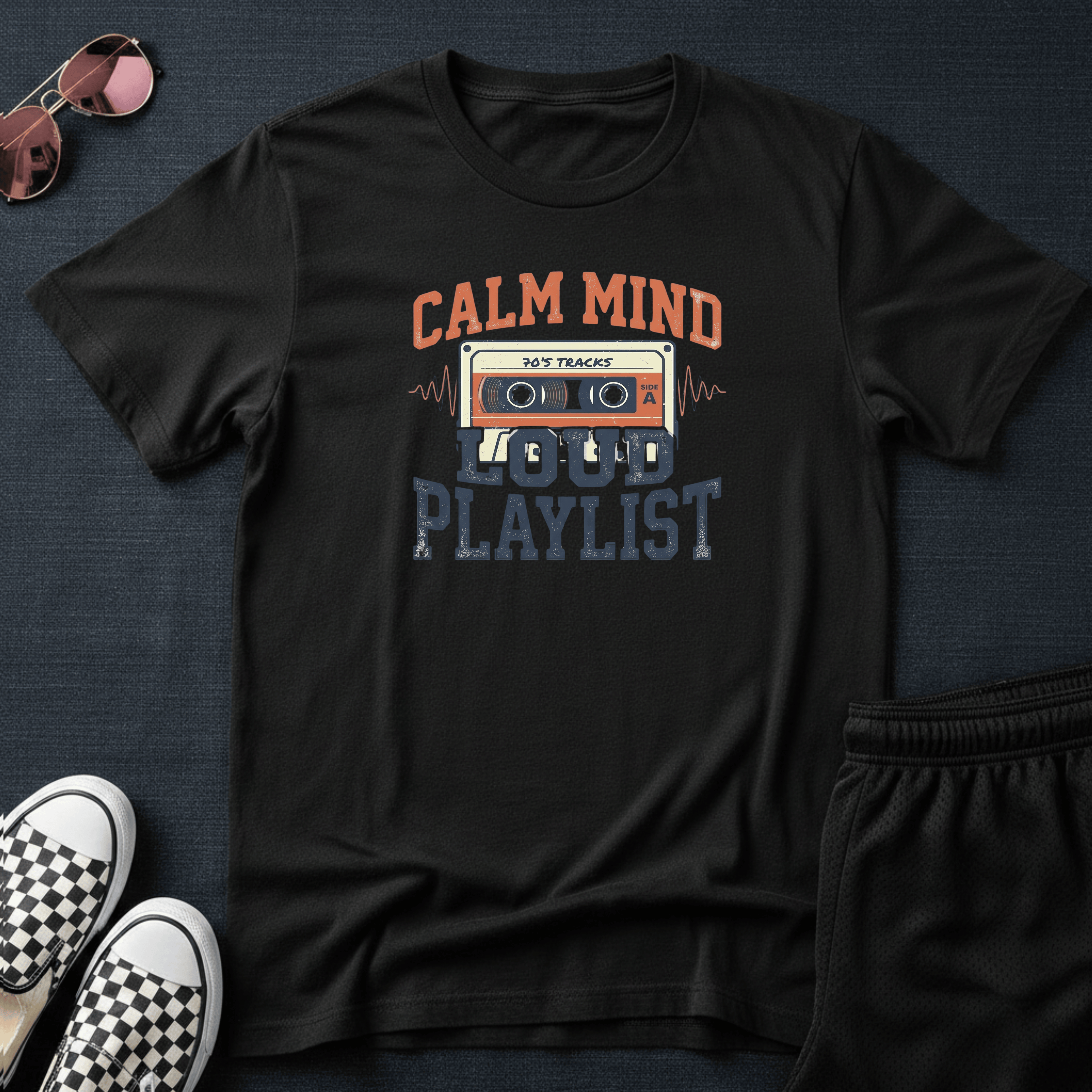 Calm mind - Loud playlist T-shirt