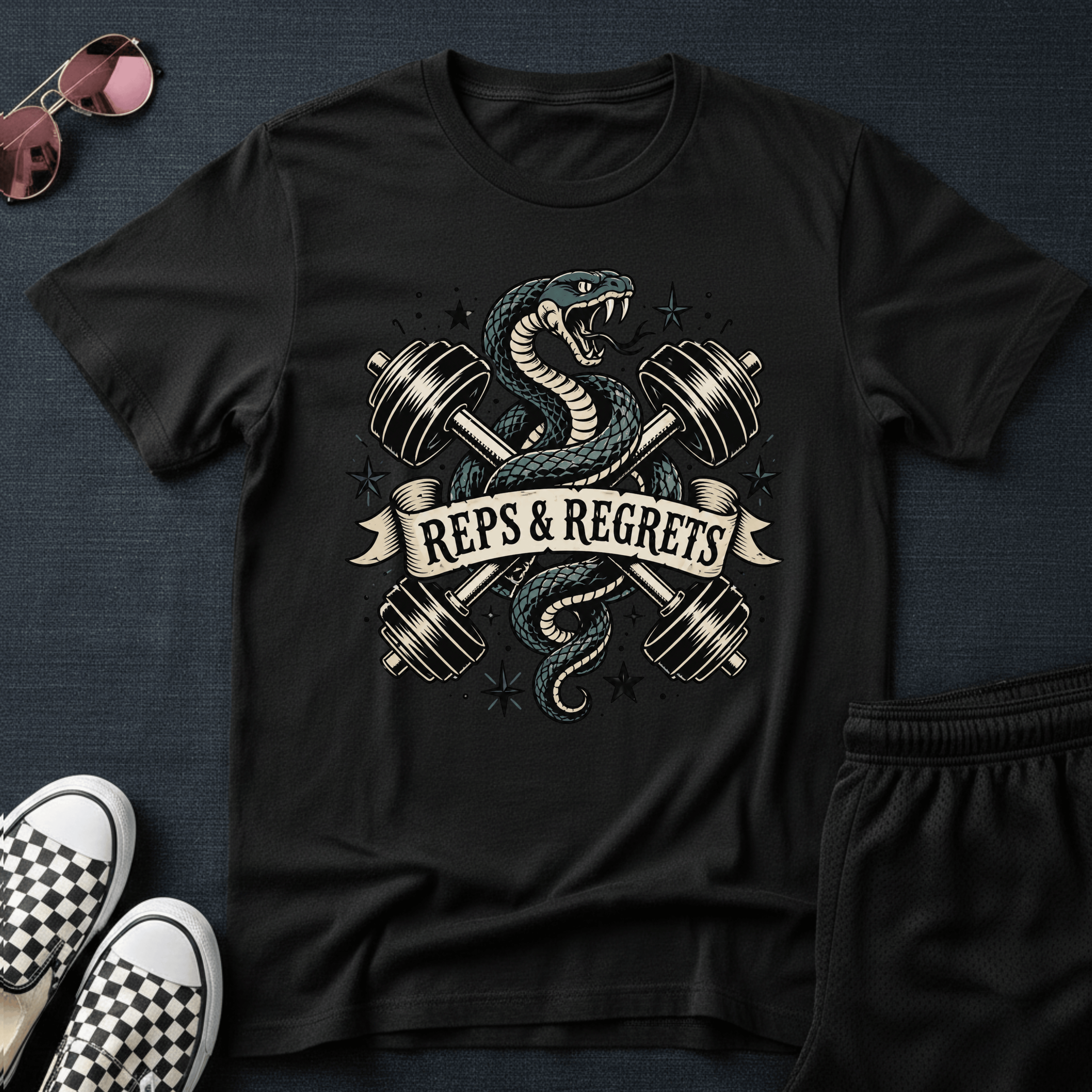 Reps and regrets T-shirt