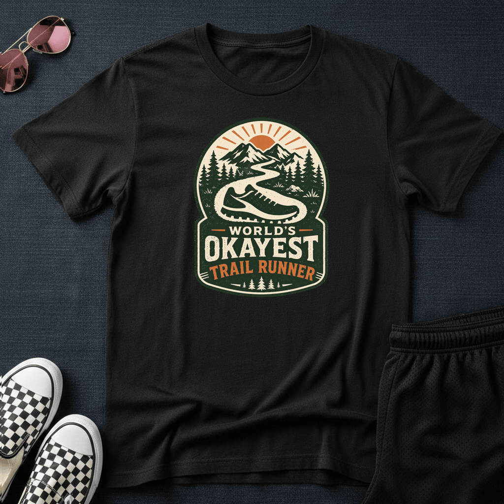 World's okayest trail runner T-shirt