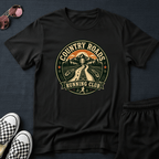 Country roads running club T-shirt