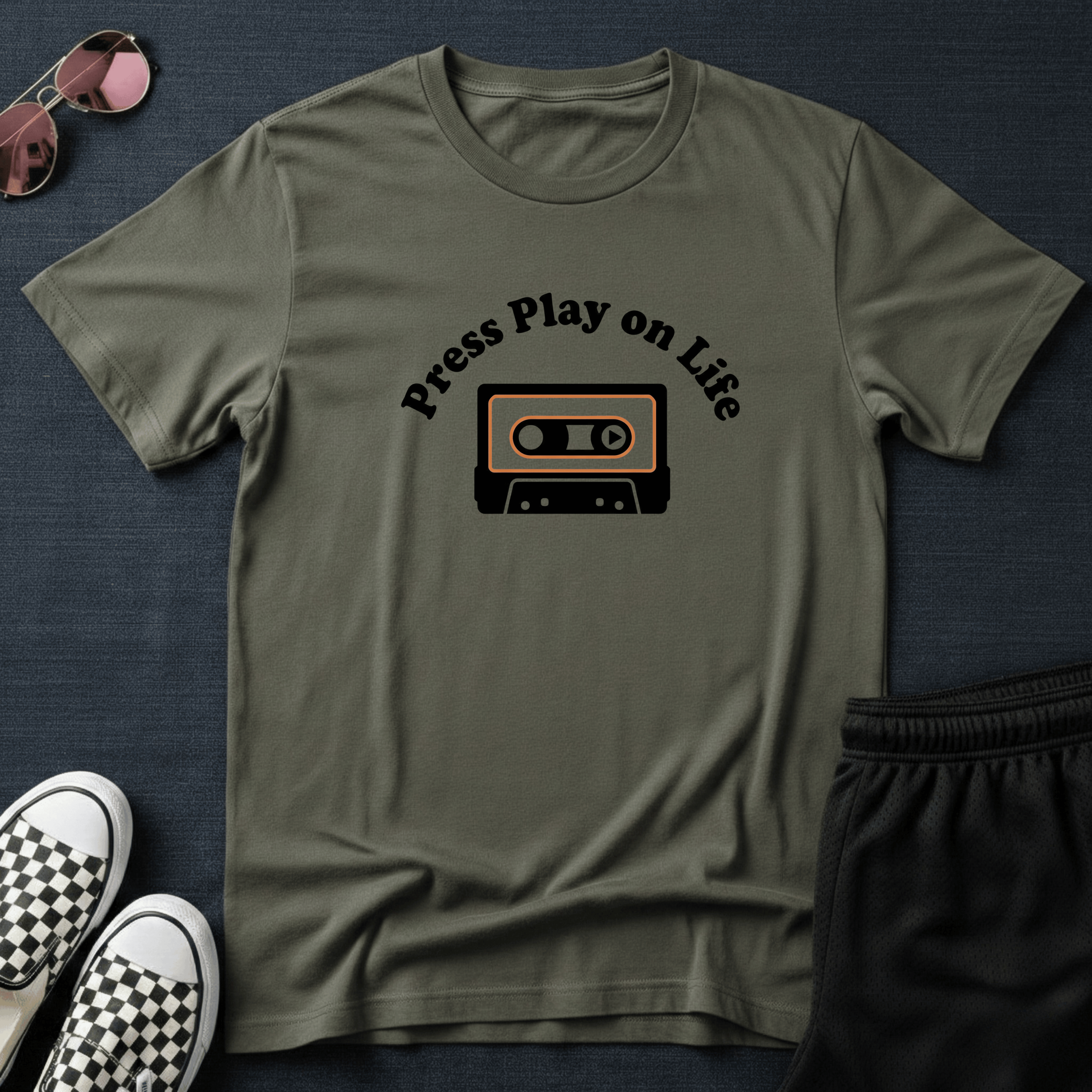 Press play on life T-shirt