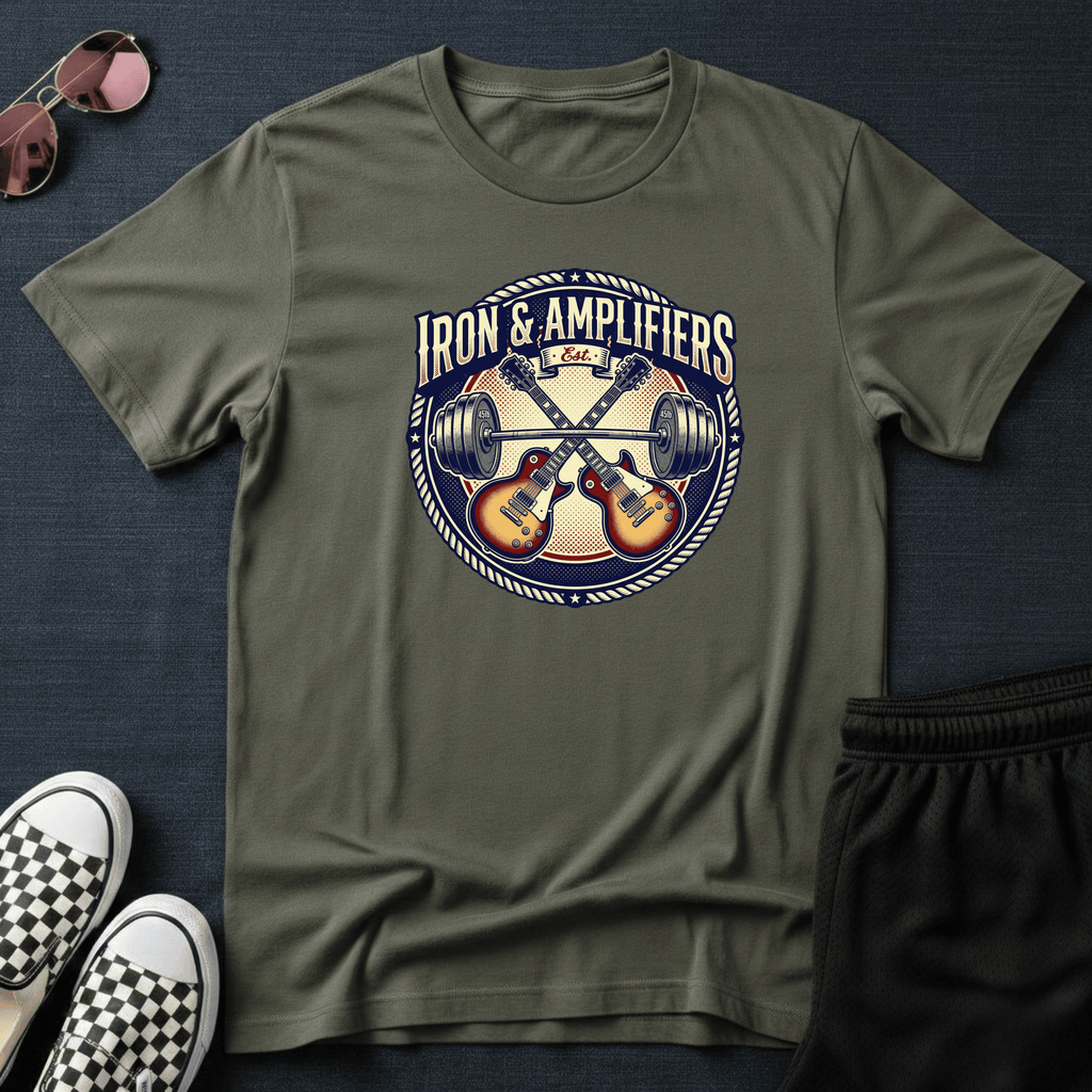 Iron and amplifiers T-shirt