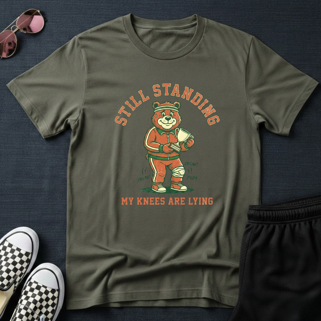 Still standing: My knees are lying T-Shirt