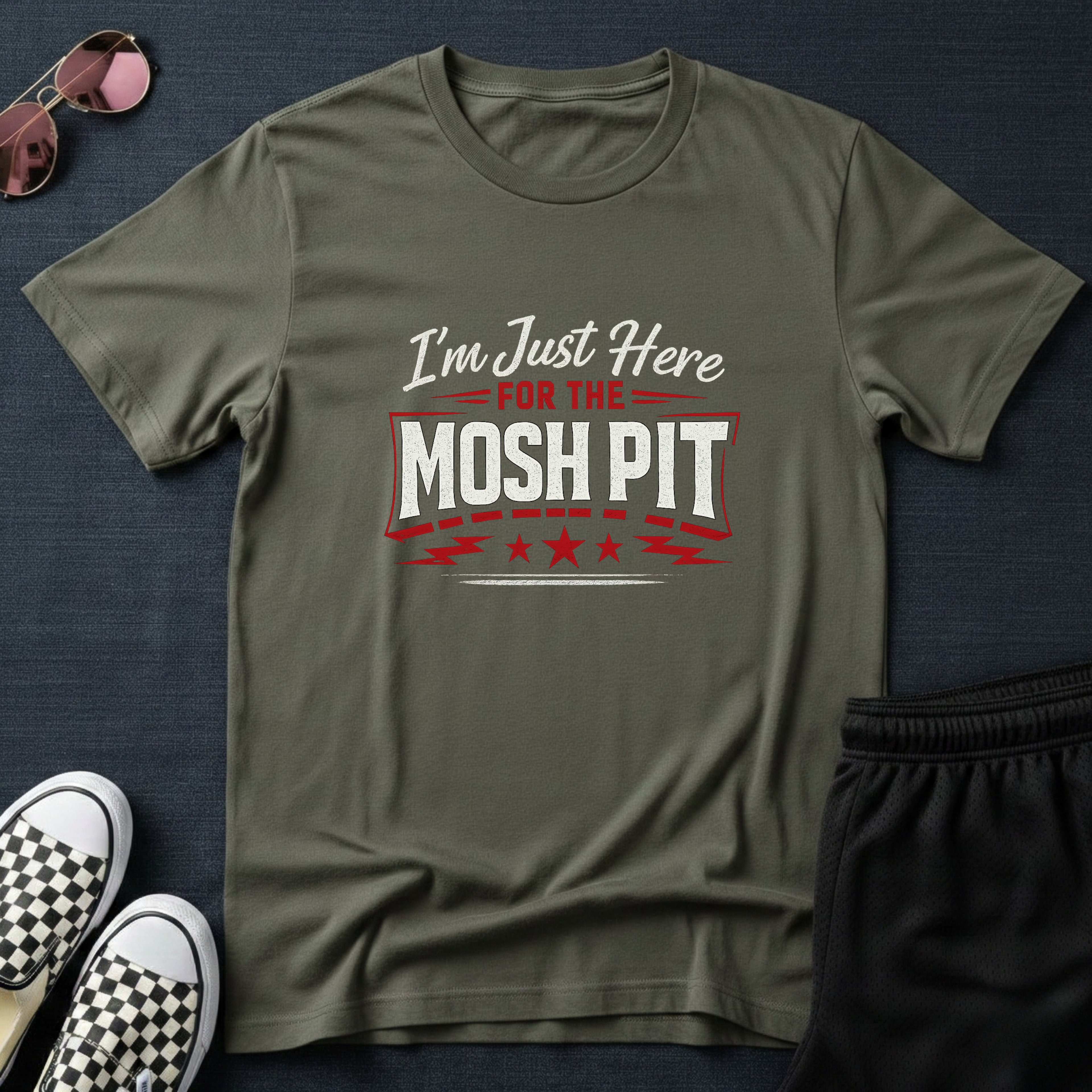 I'm just here for the mosh pit T-Shirt