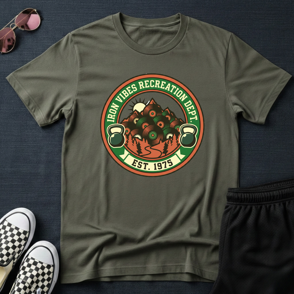 Iron Vibes Recreation dept. T-Shirt