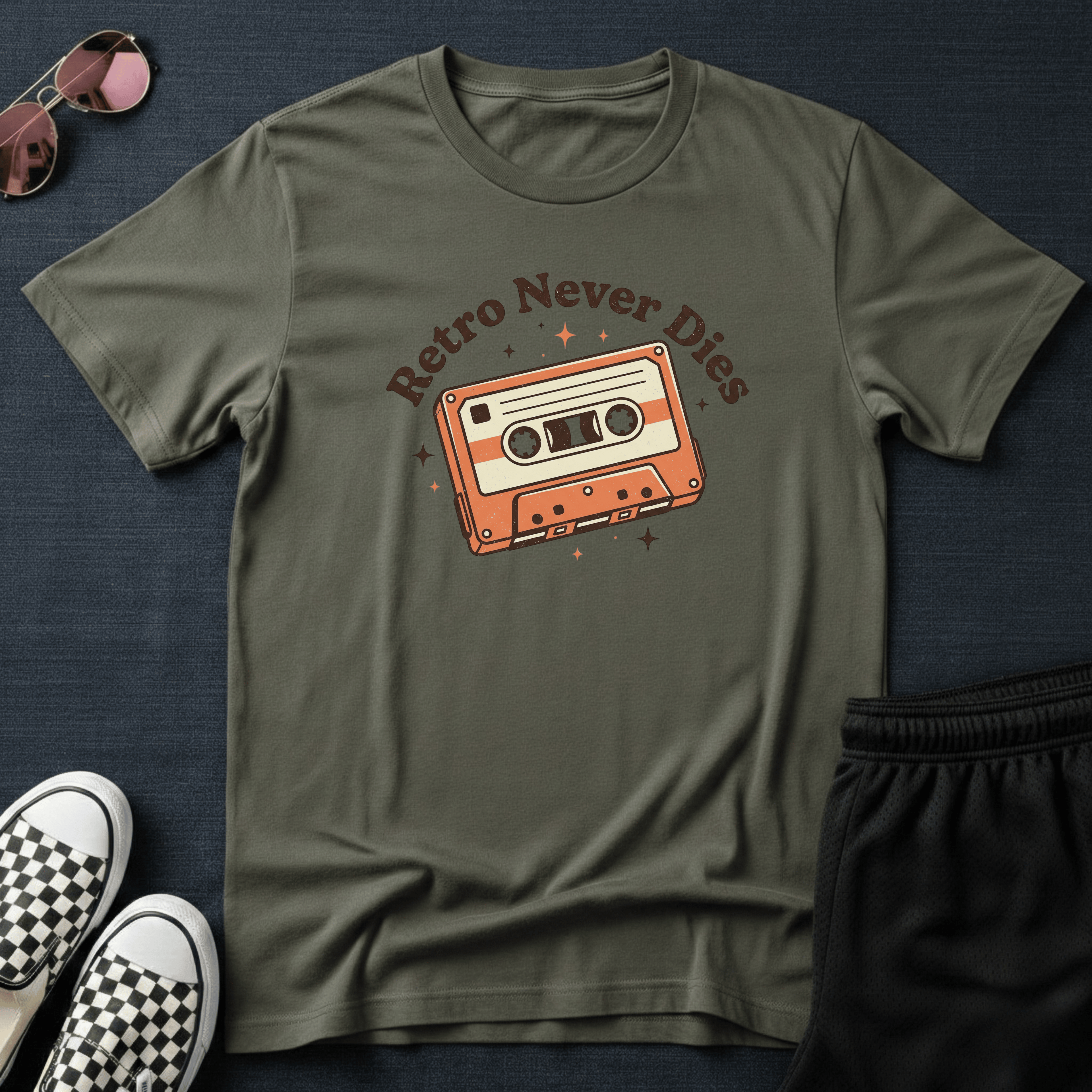 Retro never dies T-shirt