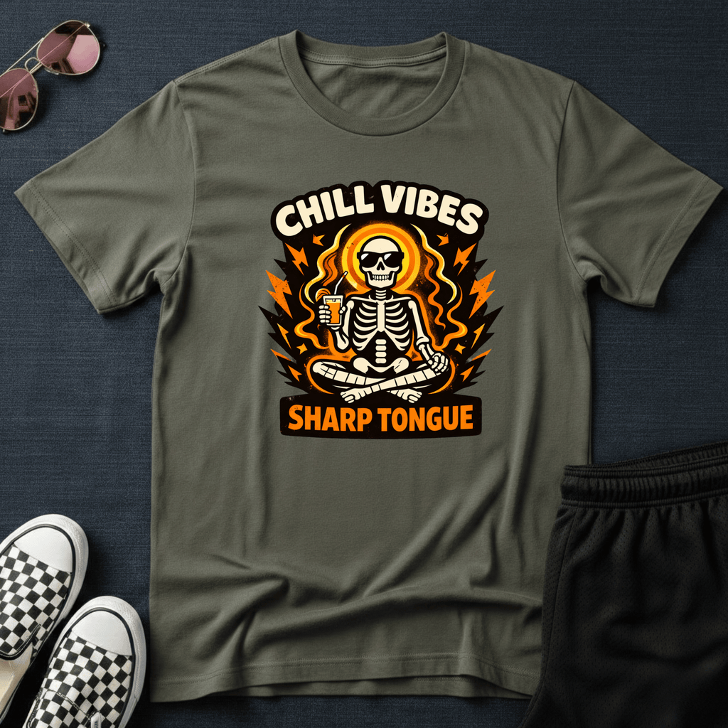 Chill vibes - sharp tongueT-shirt