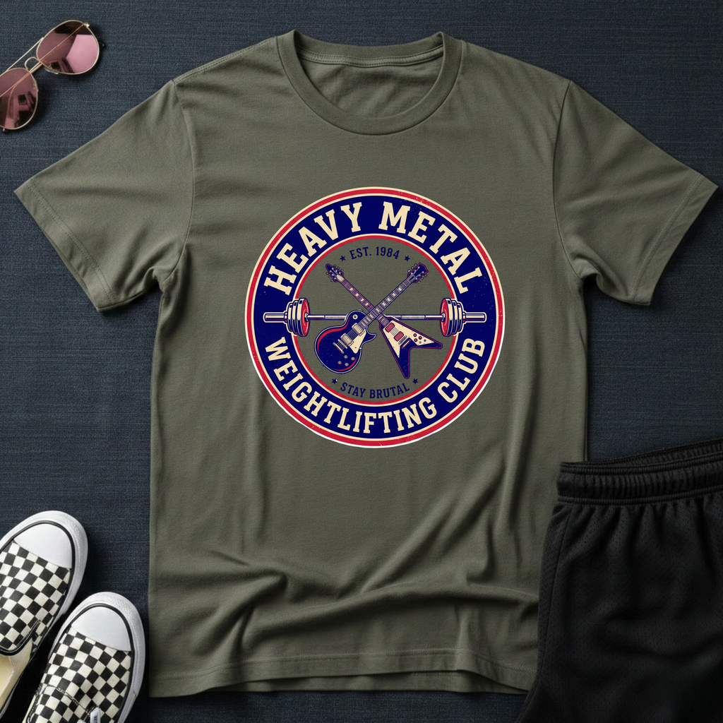 Heavy Metal Weight Lifting ClubT-Shirt