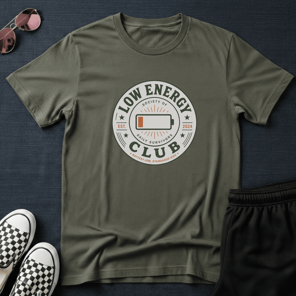 Low energy club T-shirt