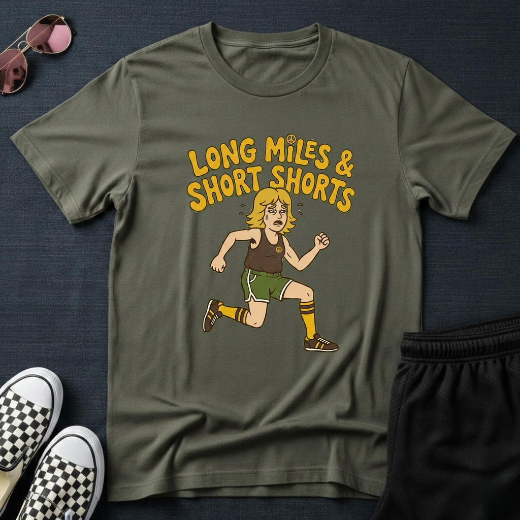 Long Miles, short shorts F T-Shirt