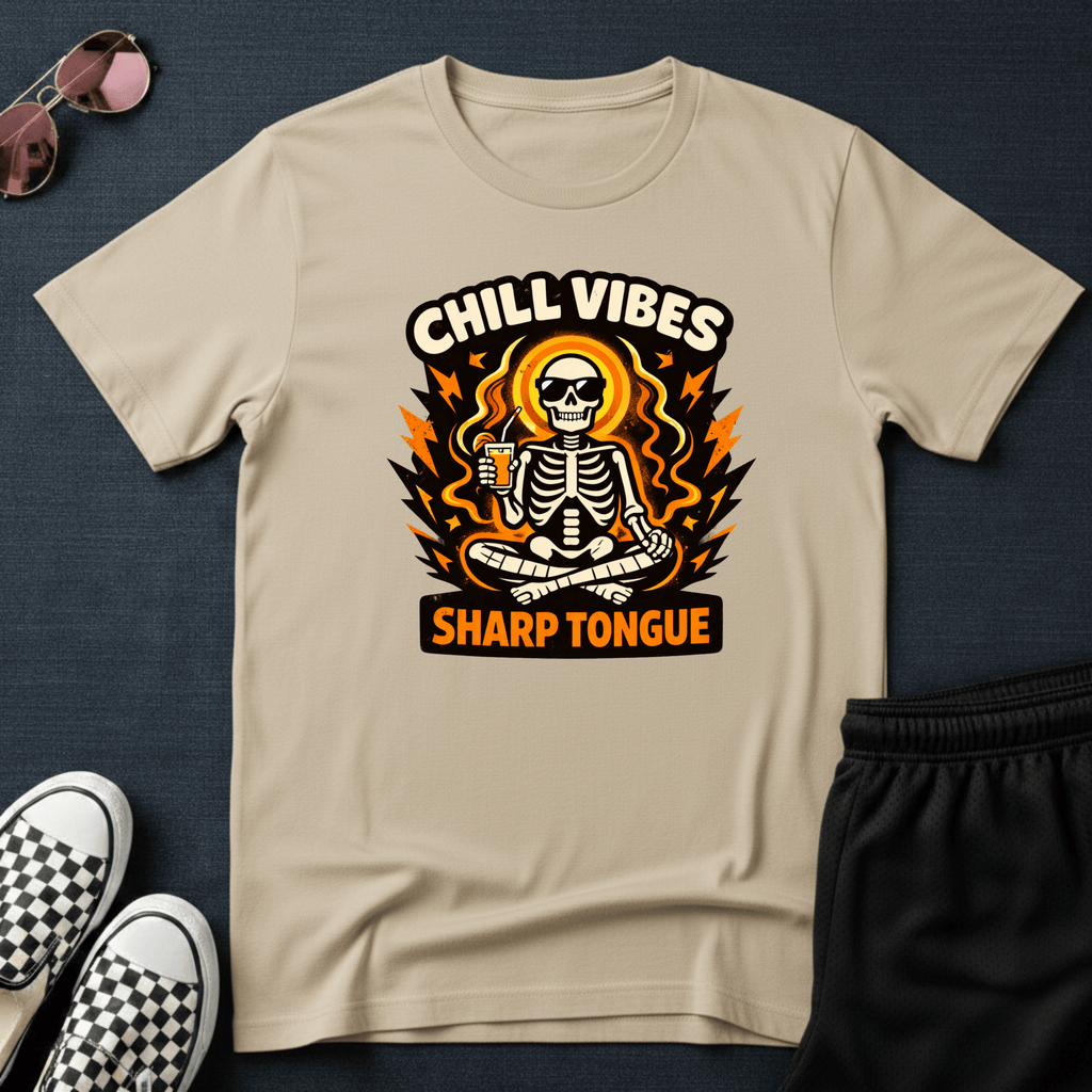 Chill vibes - sharp tongueT-shirt