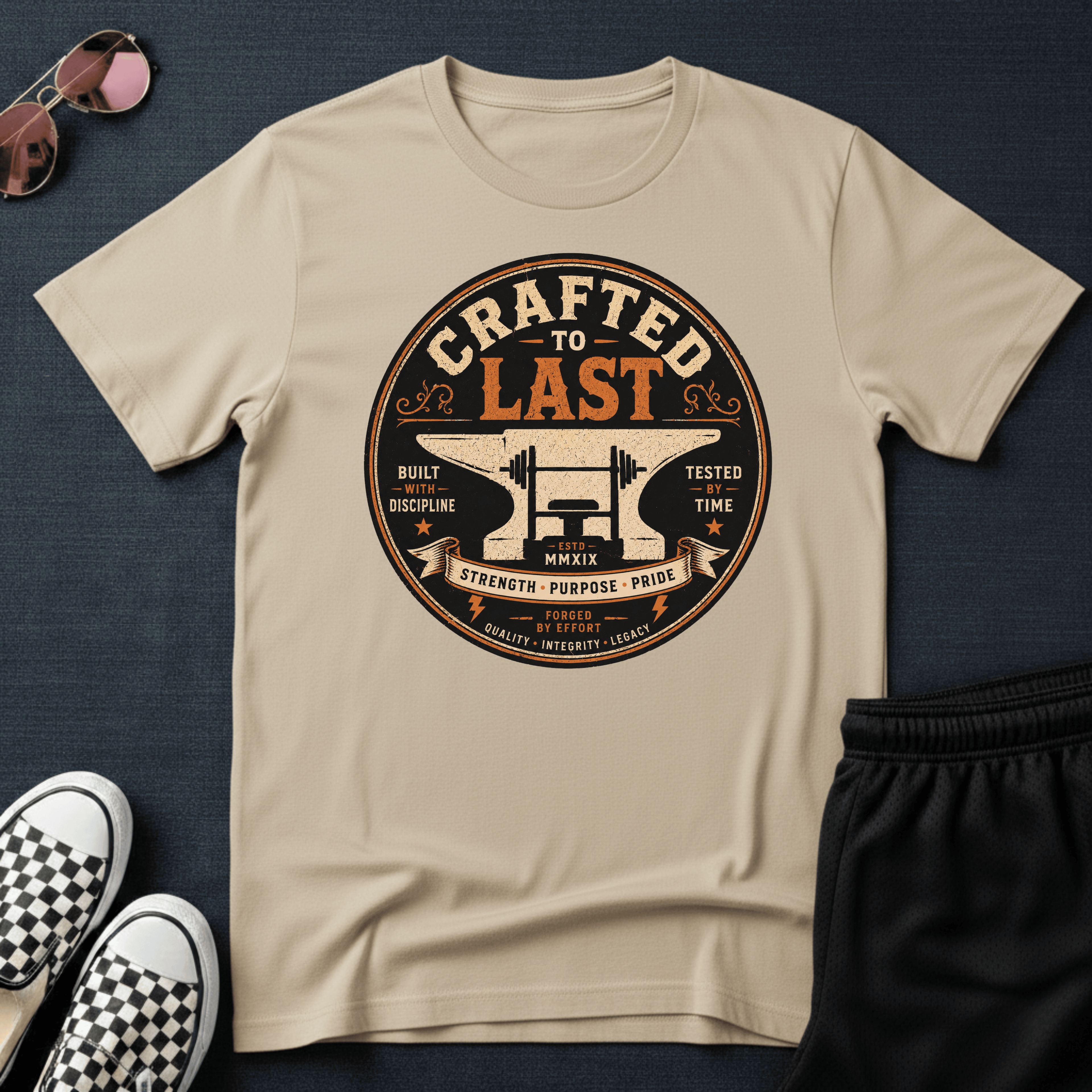 Crafted to last T-shirt