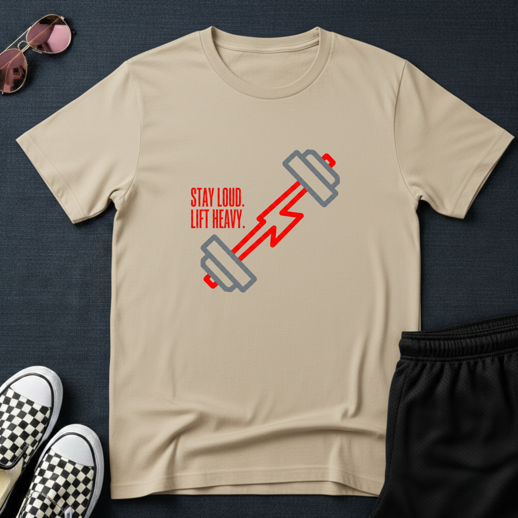 Stay loud, Lift heavy T-Shirt