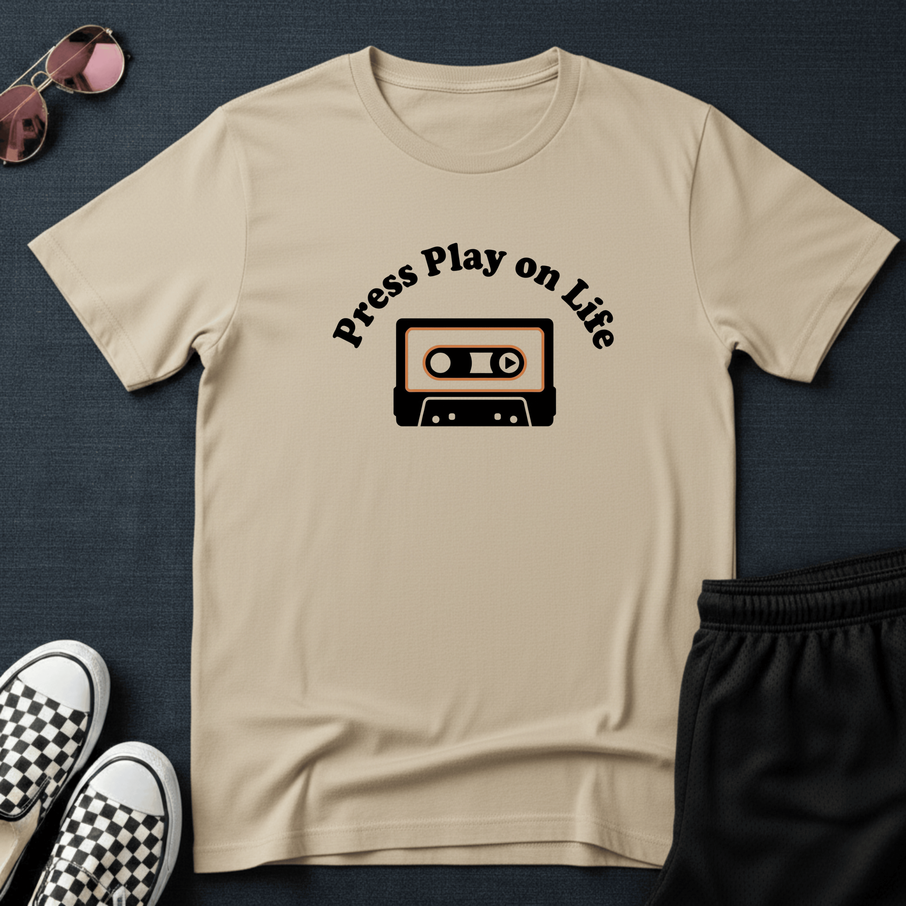 Press play on life T-shirt