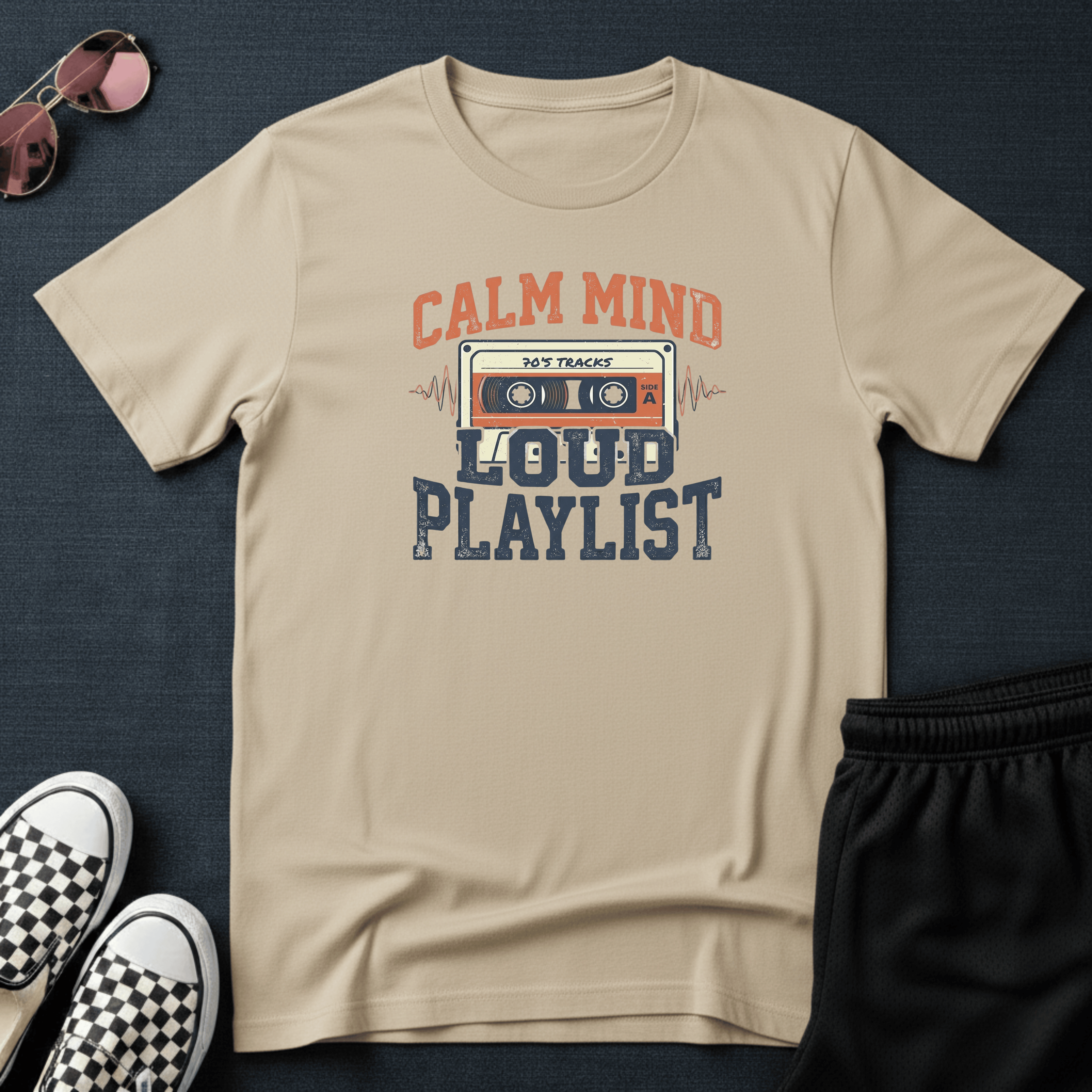 Calm mind - Loud playlist T-shirt