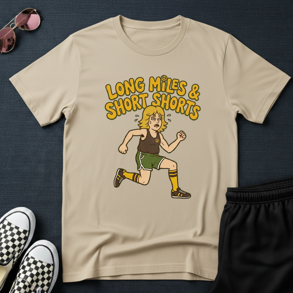 Long Miles, short shorts F T-Shirt