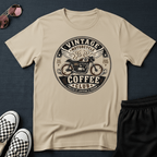 Vintage motorcycle coffe T-shirt