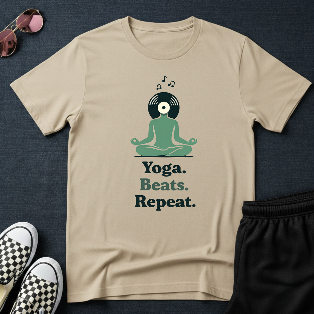 Yoga. Beats. Repeat T-Shirt