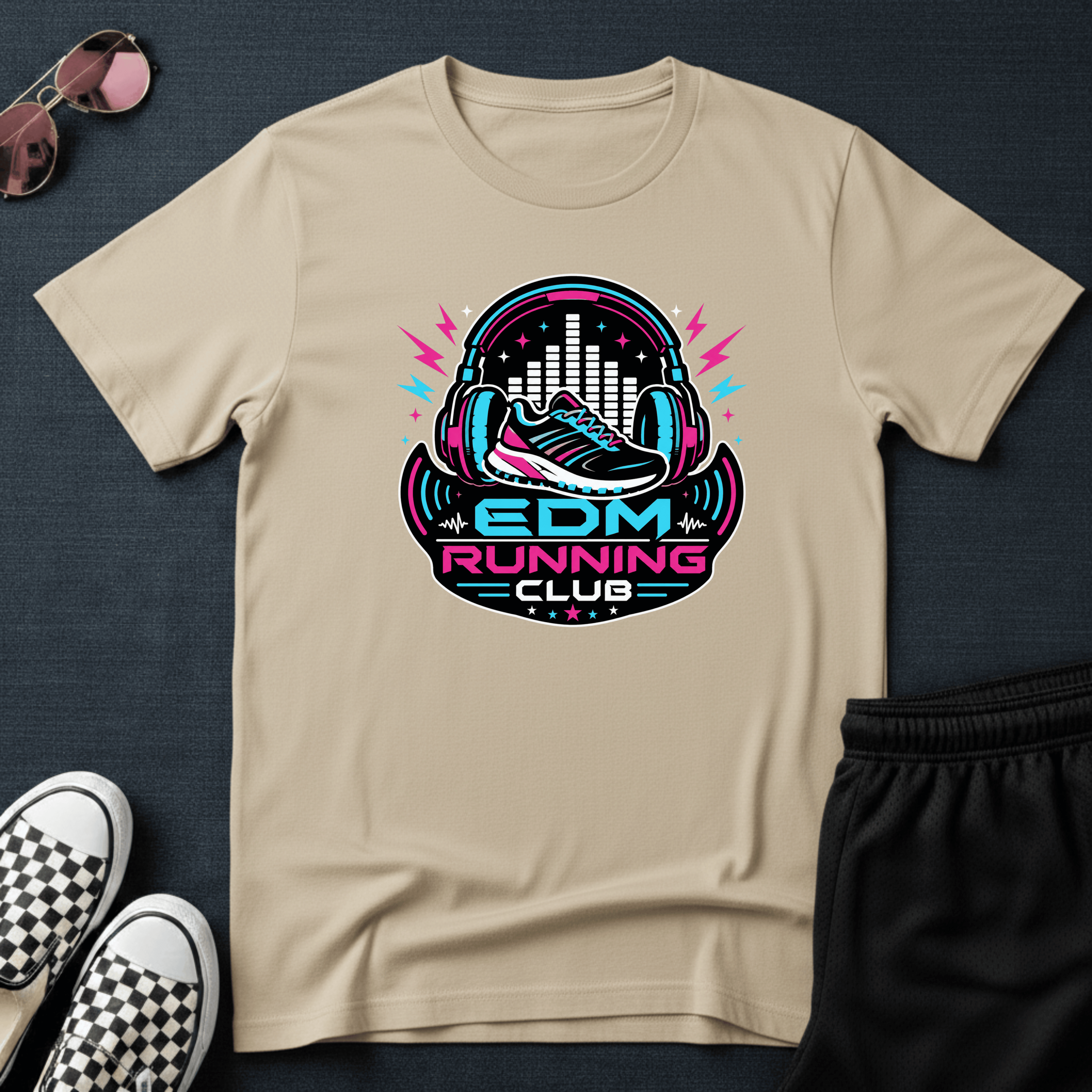 EDM running club T-shirt