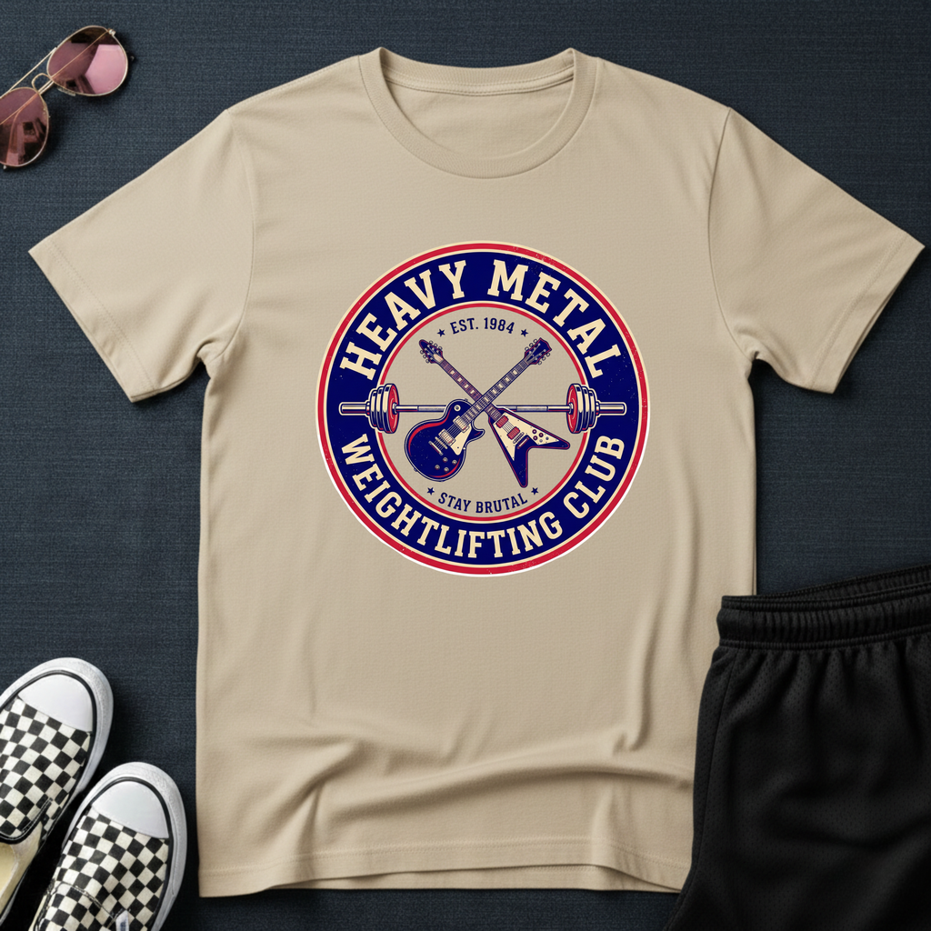 Heavy Metal Weight Lifting ClubT-Shirt