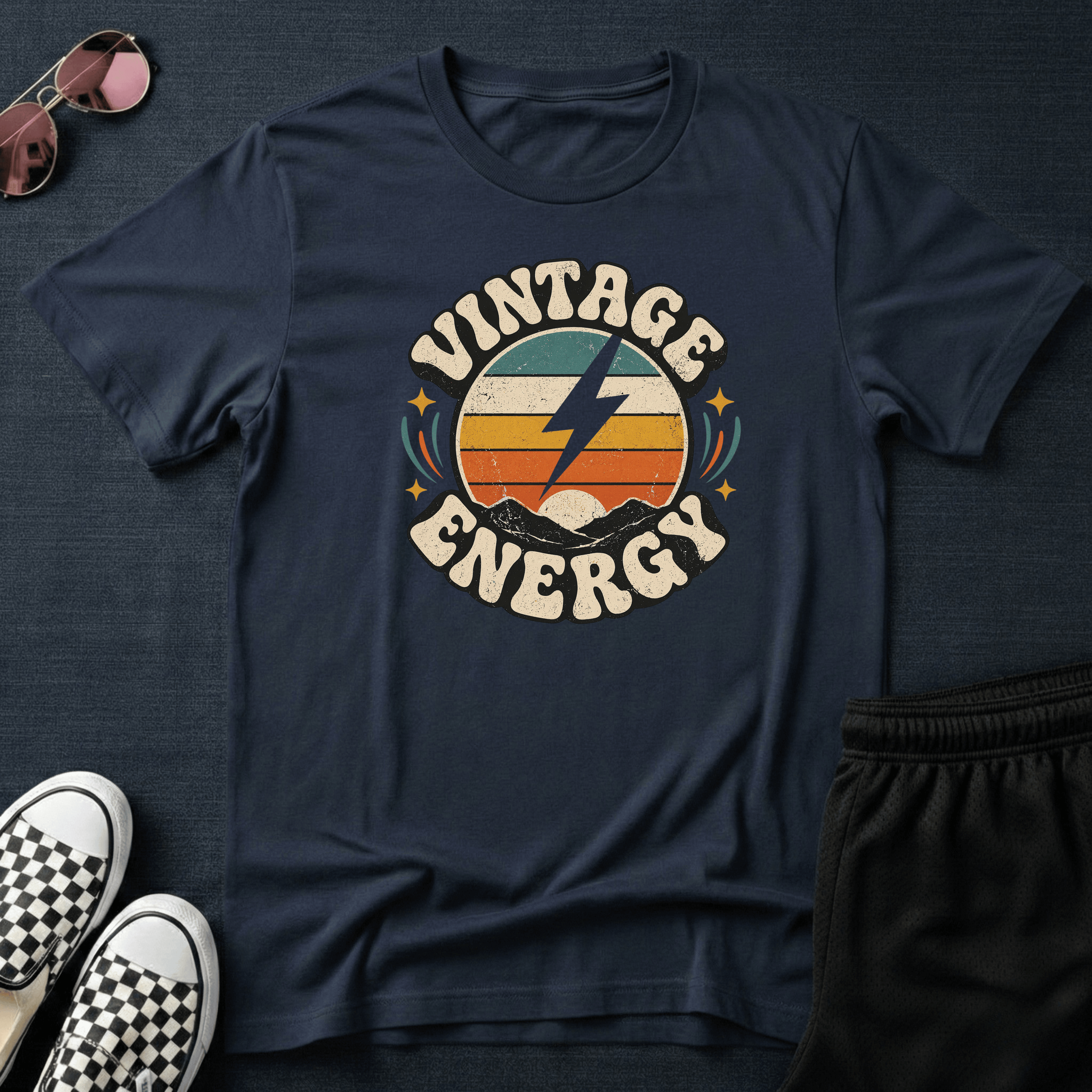 Vintage energy T-shirt