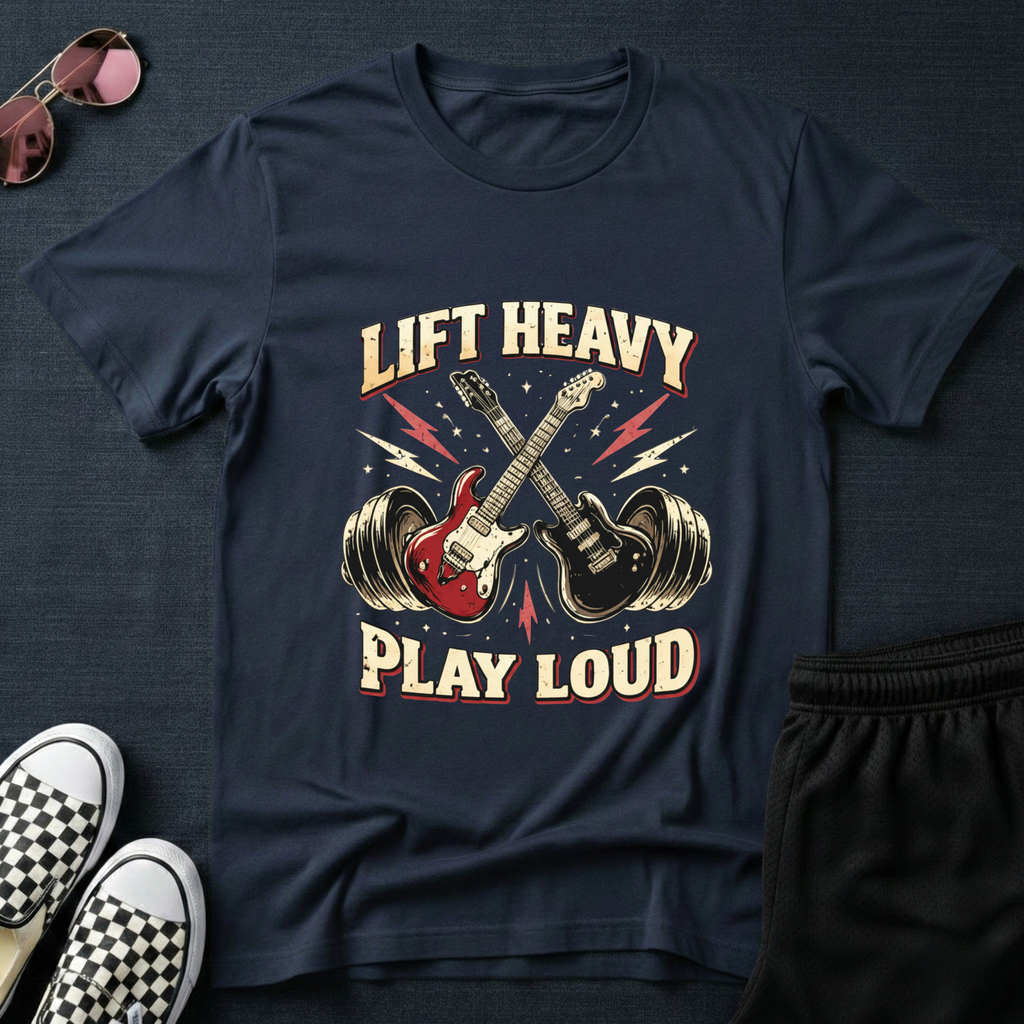 Lift heavy play loud T-Shirt