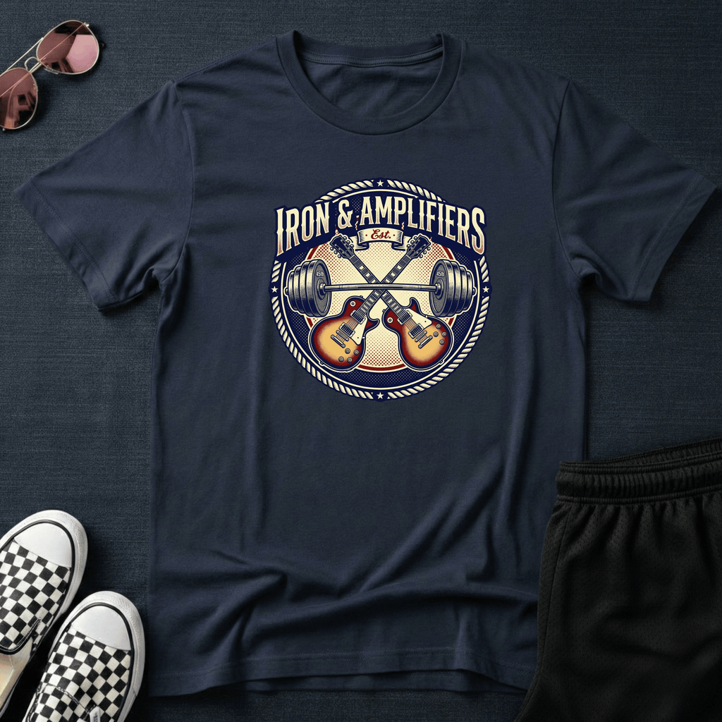 Iron and amplifiers T-shirt