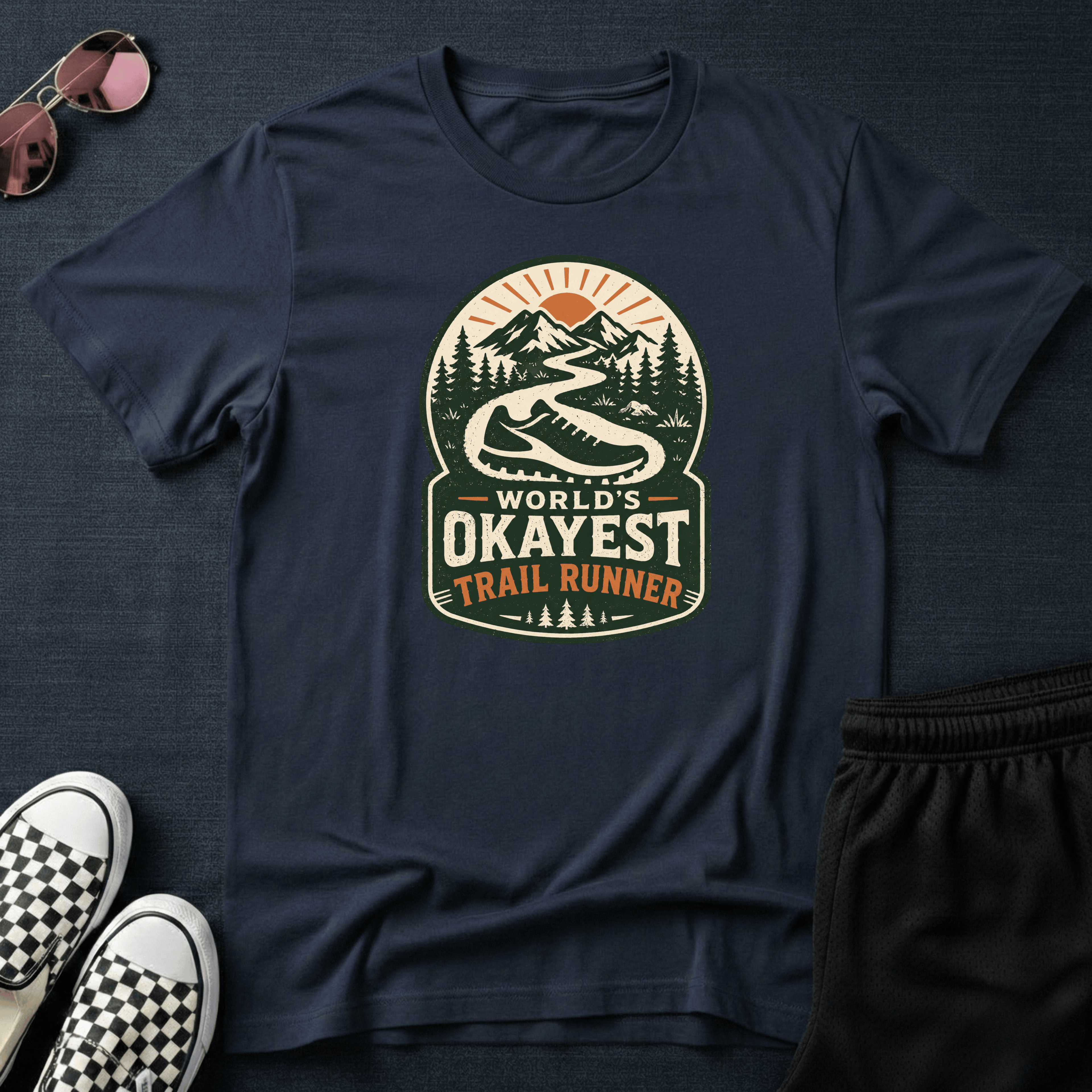 World's okayest trail runner T-shirt