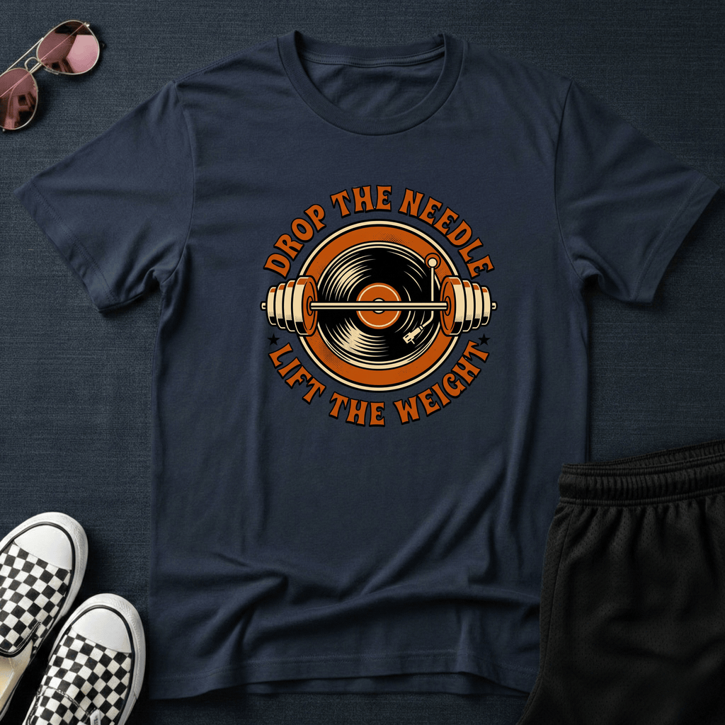 Drop the needle T-shirt