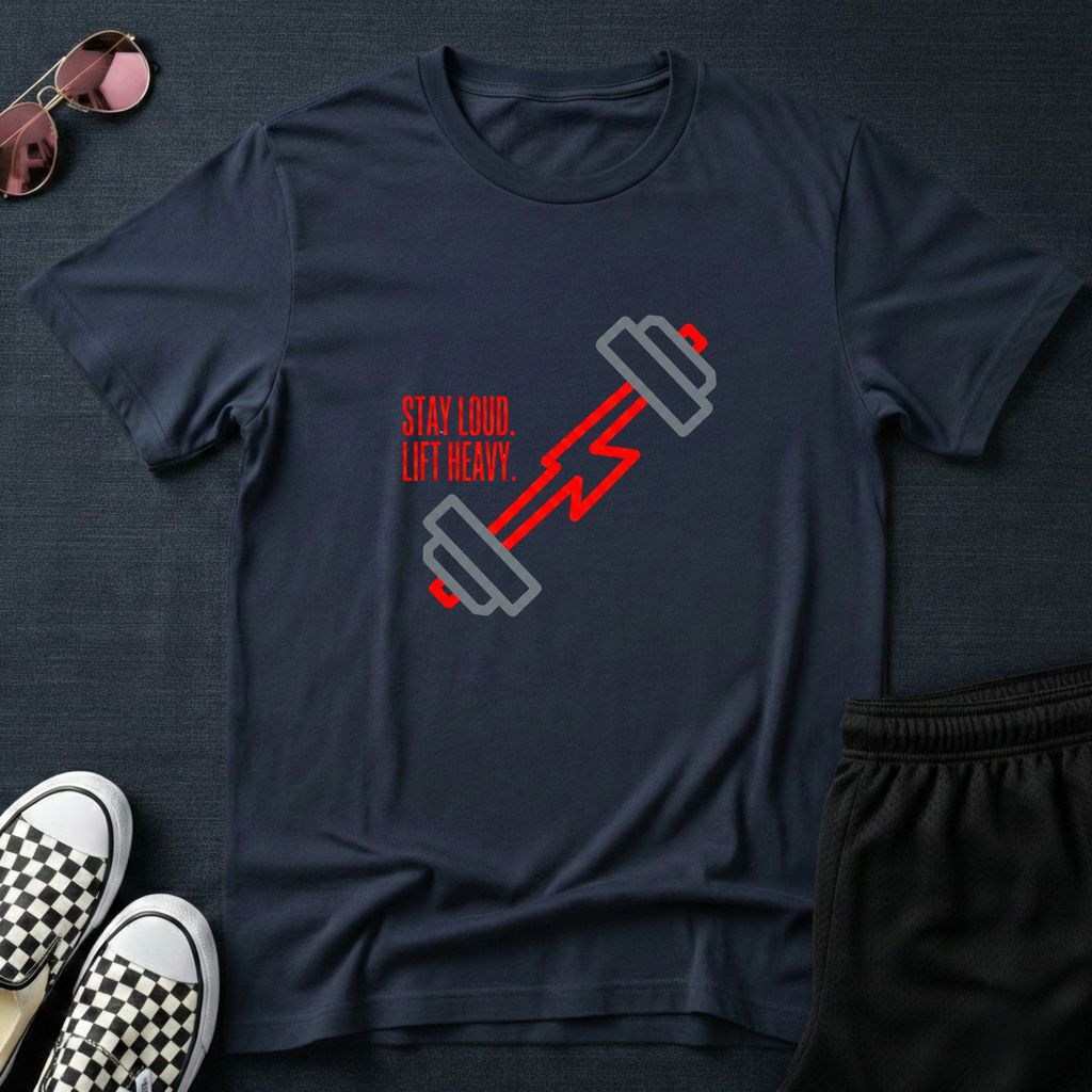 Stay loud, Lift heavy T-Shirt