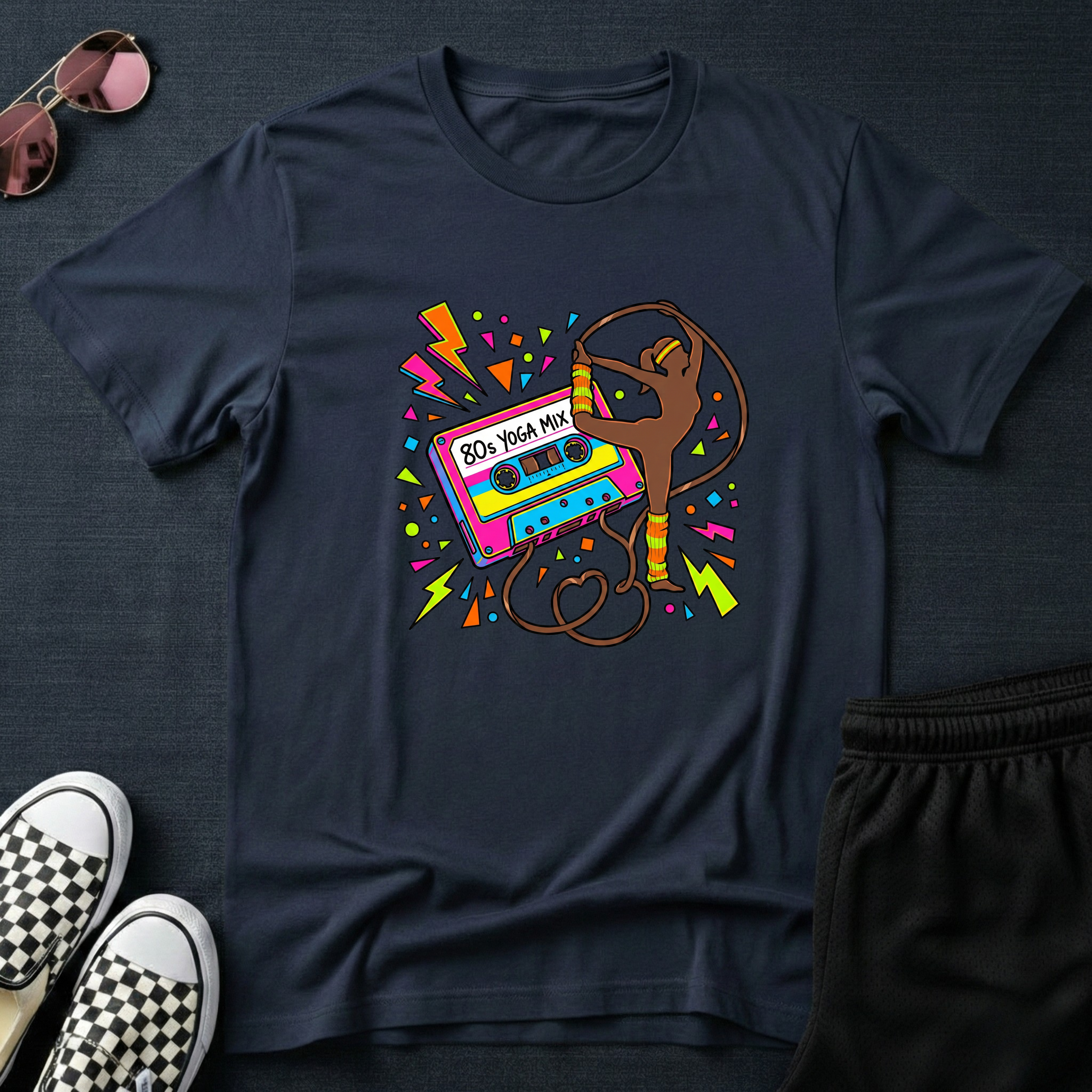 80s Yoga Mix T-Shirt