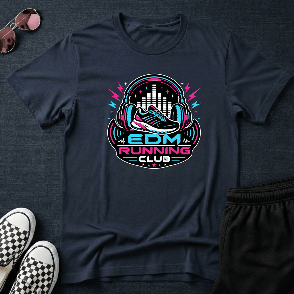 EDM running club T-shirt
