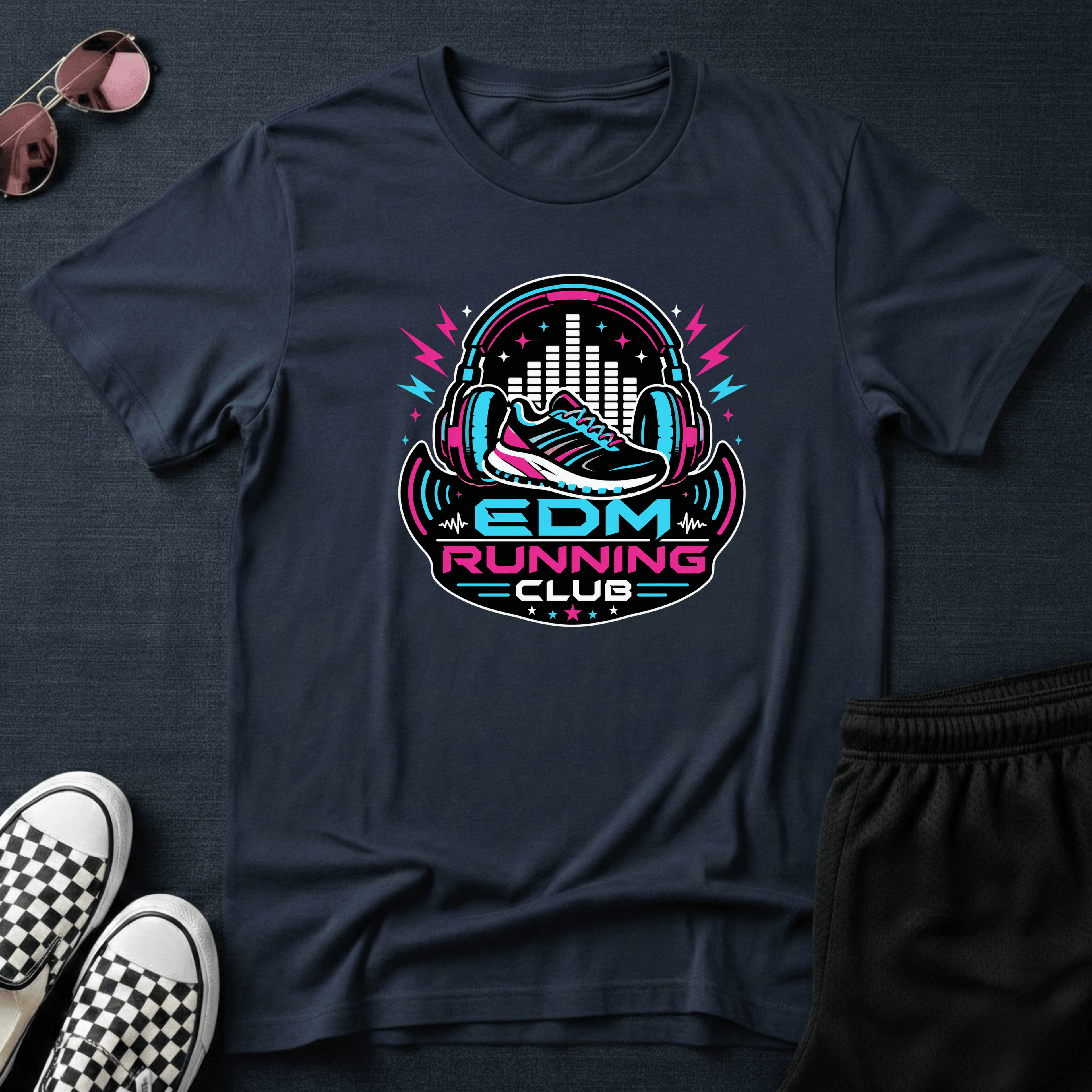 EDM running club T-shirt