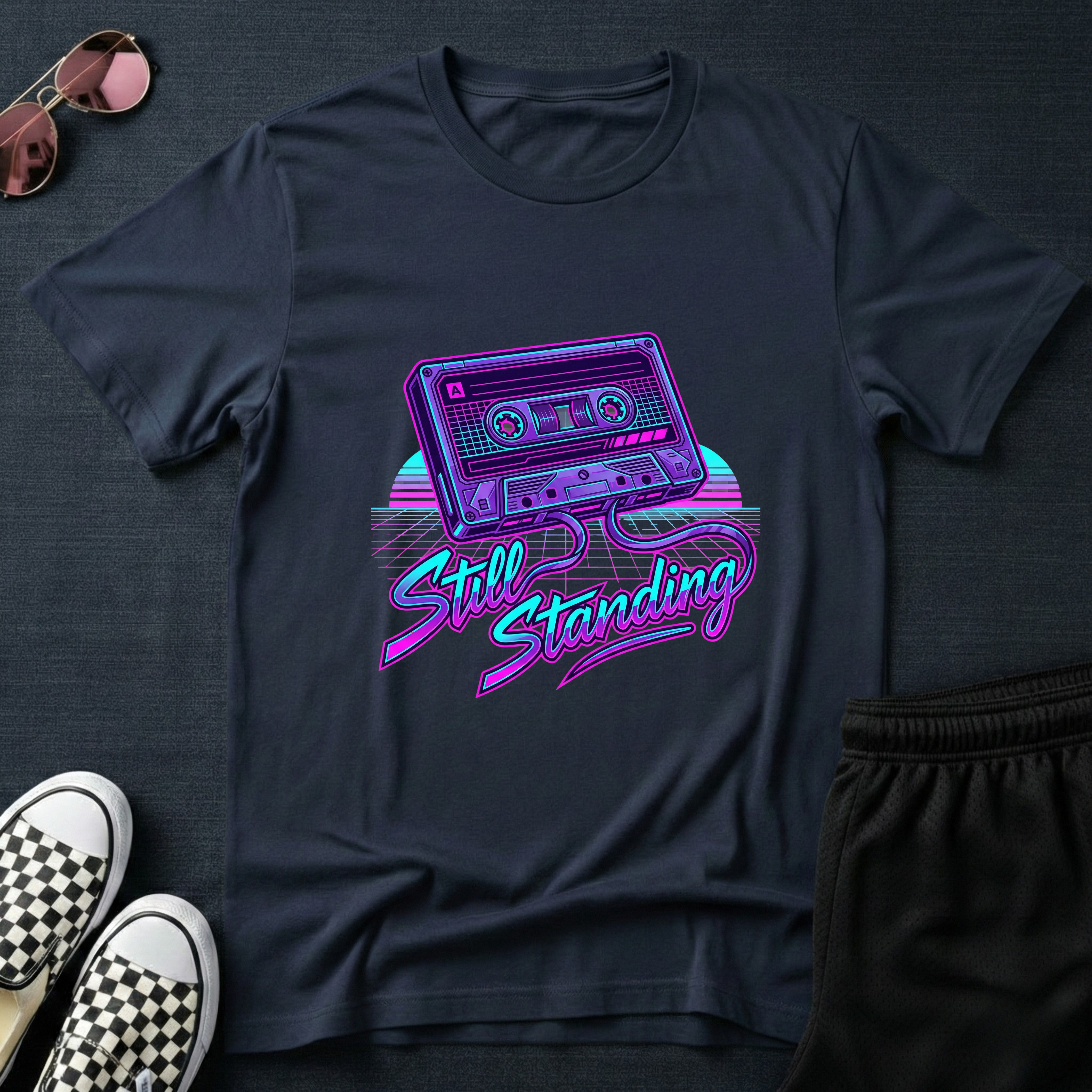 Still standing: tape T-Shirt