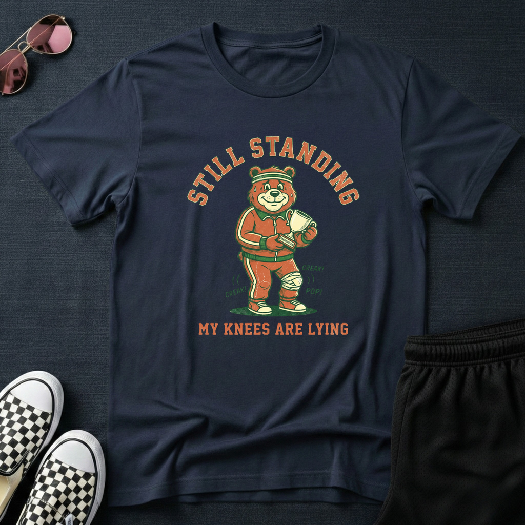 Still standing: My knees are lying T-Shirt