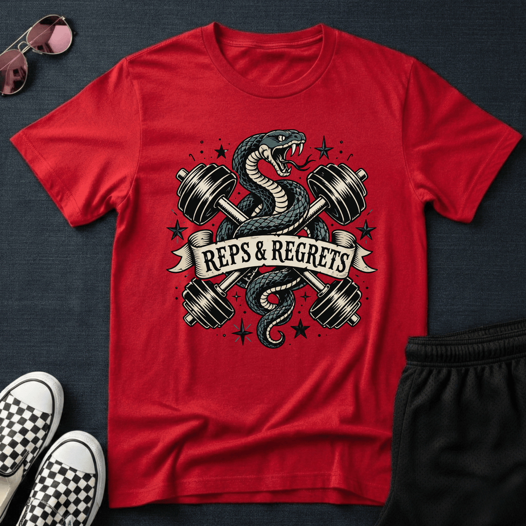 Reps and regrets T-shirt