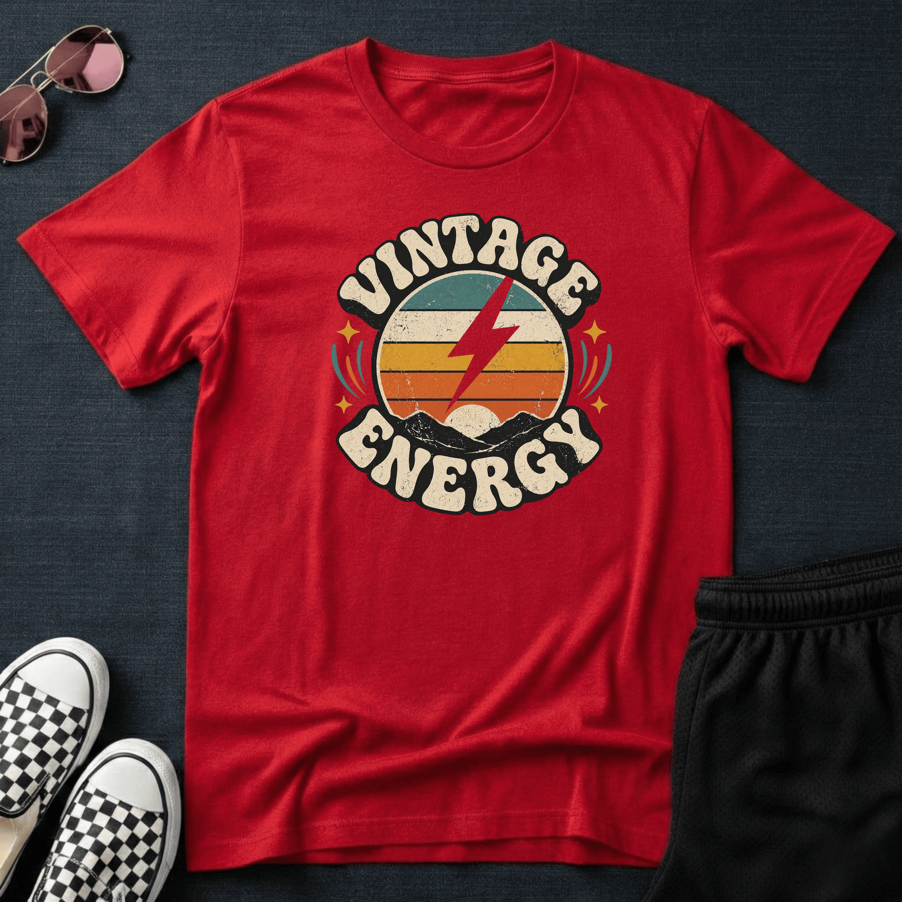 Vintage energy T-shirt