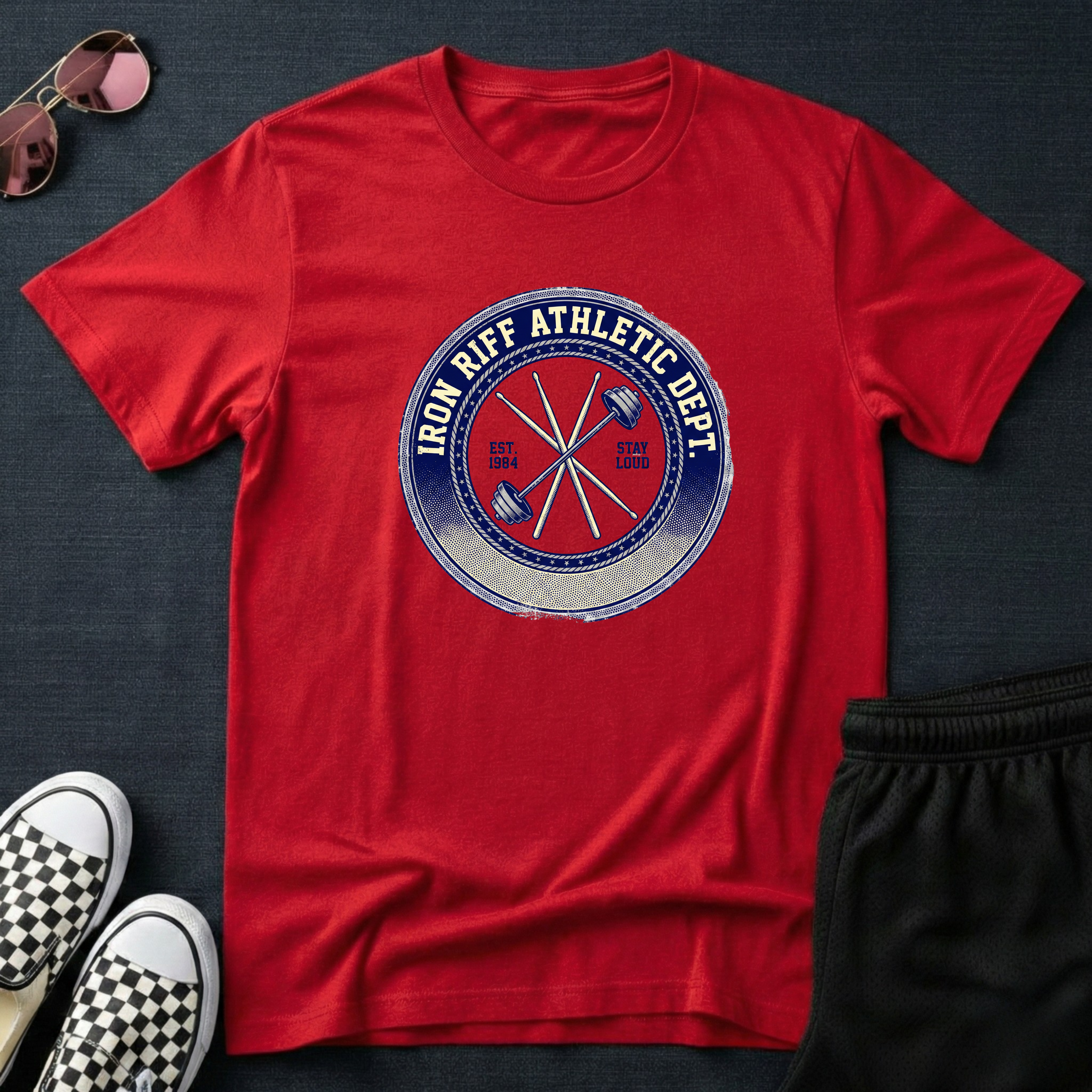Iron riff athletic dept. T-Shirt