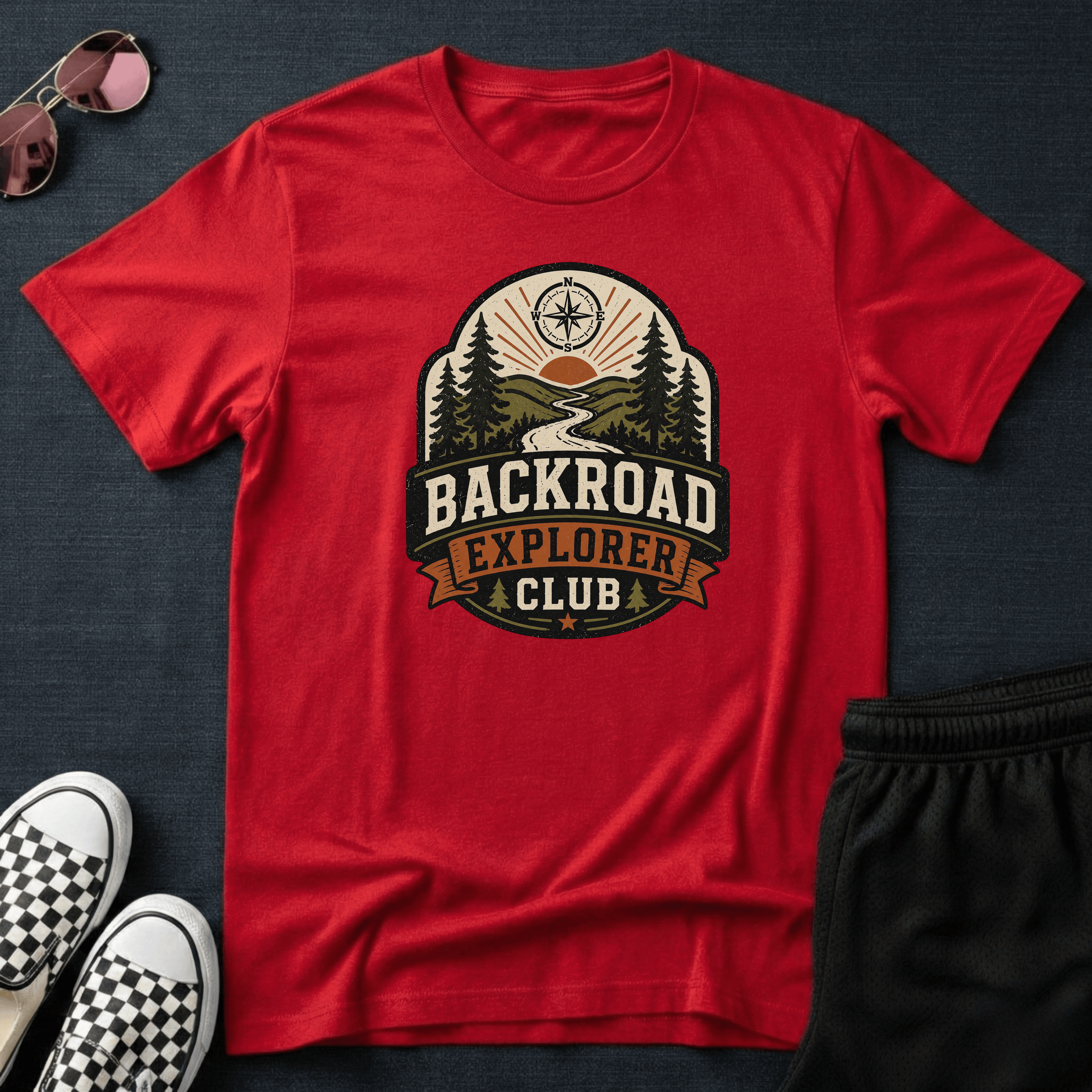 Backroad explorer club T-shirt