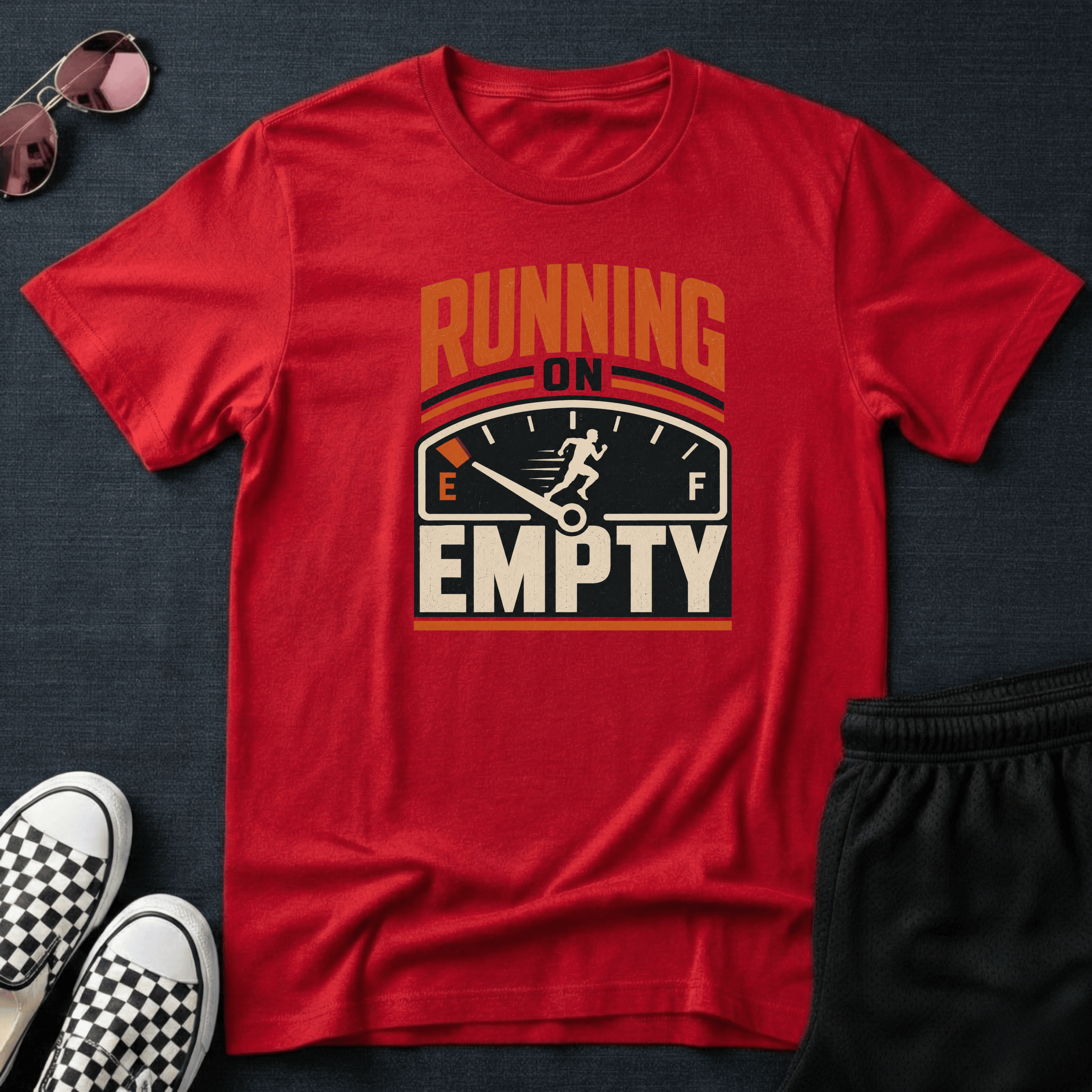 Running on empty T-shirt