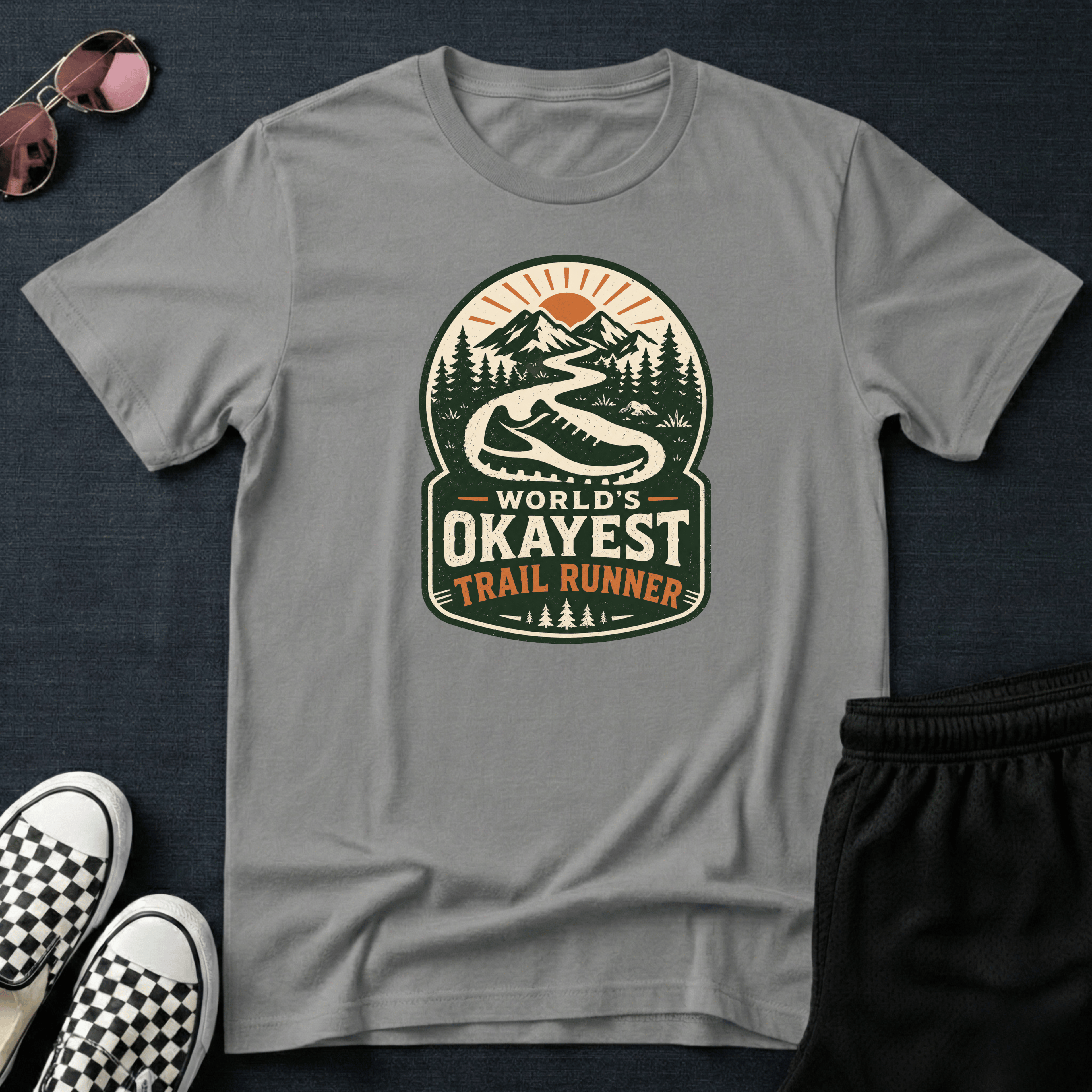 World's okayest trail runner T-shirt