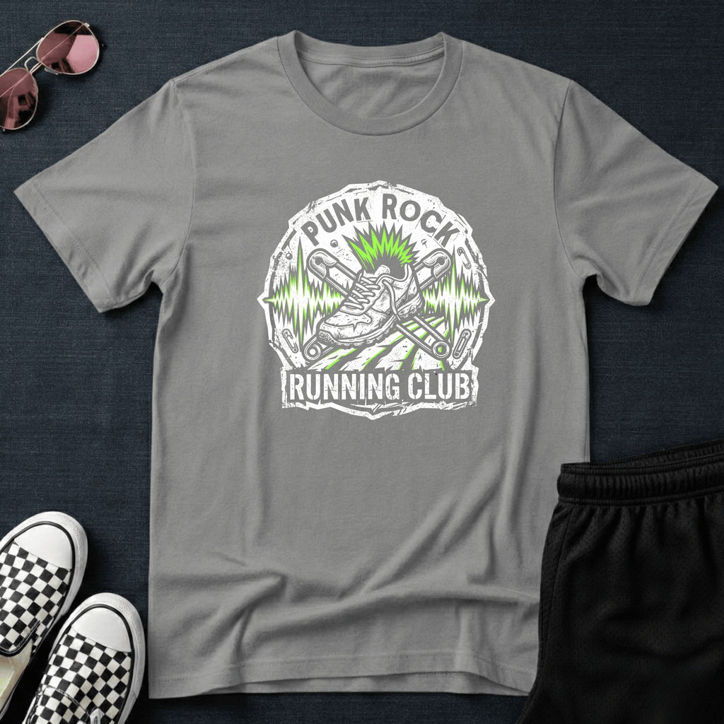 Punk rock running club T-shirt