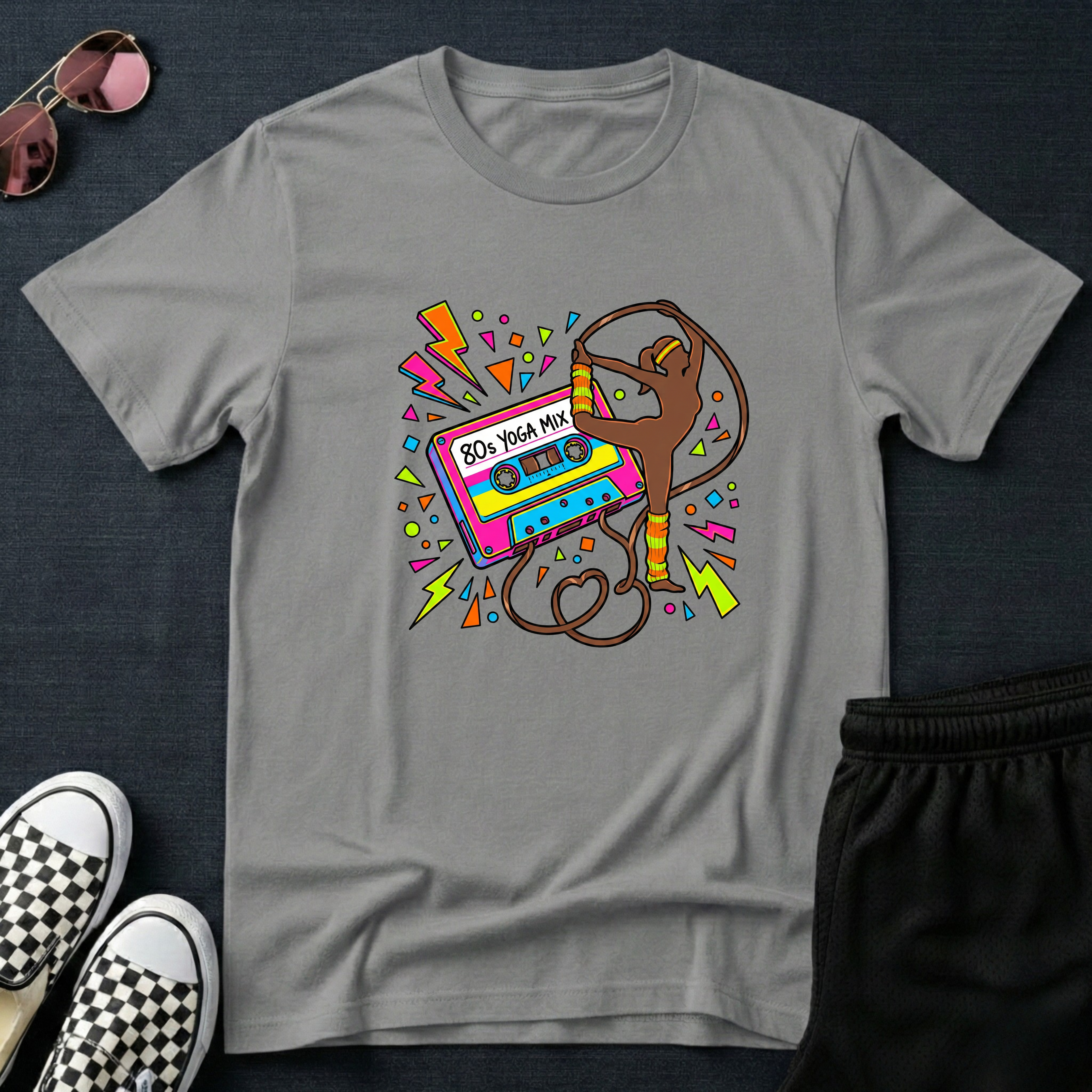 80s Yoga Mix T-Shirt