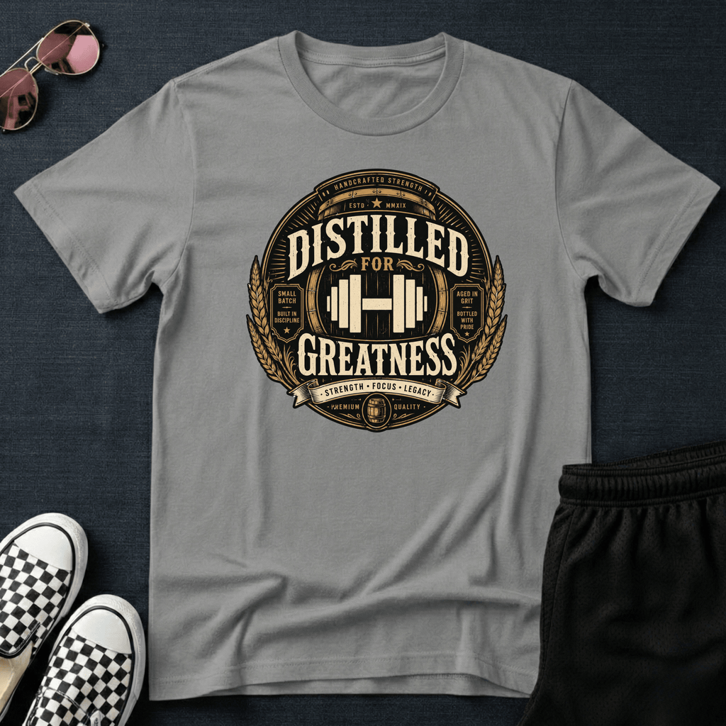 Distilled for greatness T-shirt