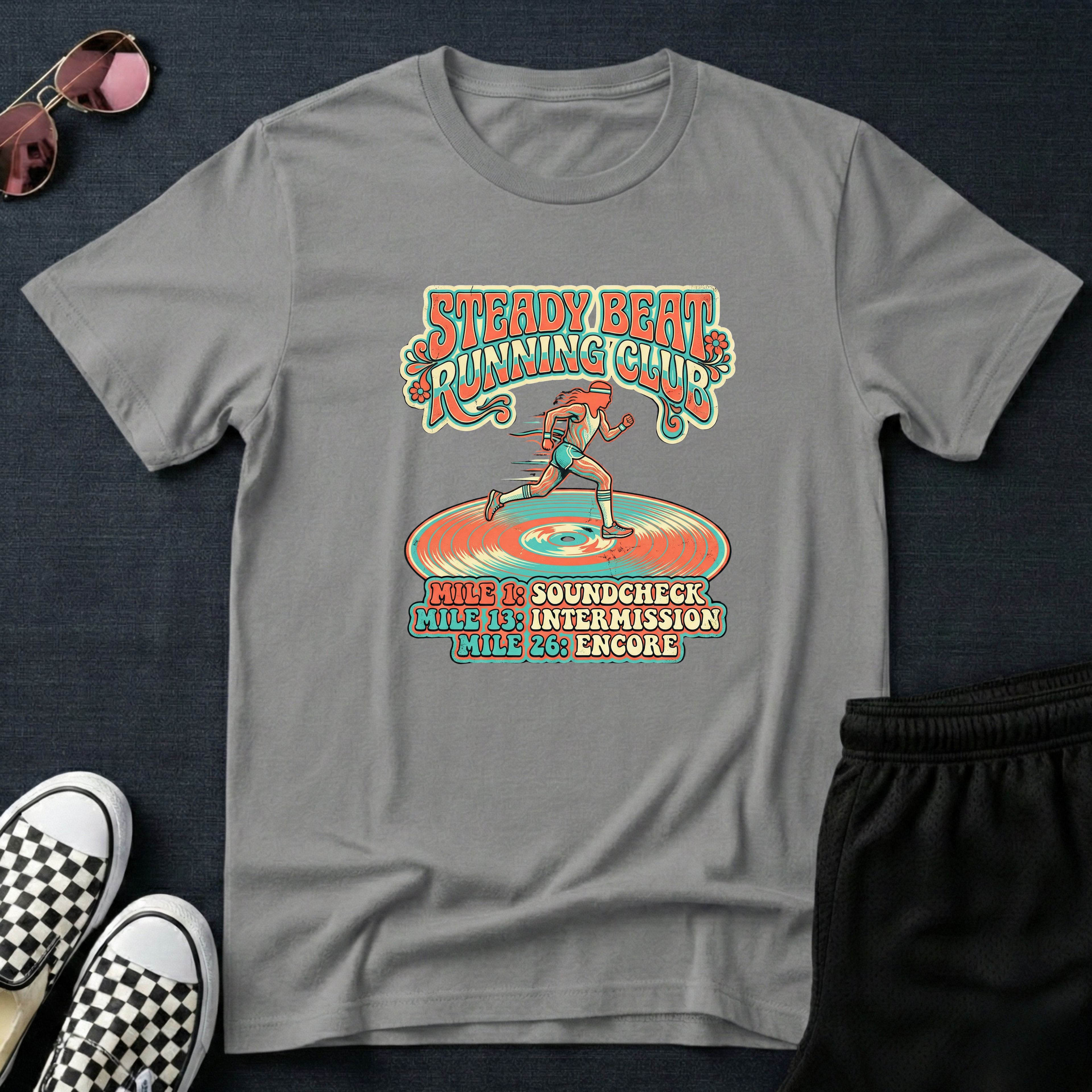 Steady beat running club T-Shirt