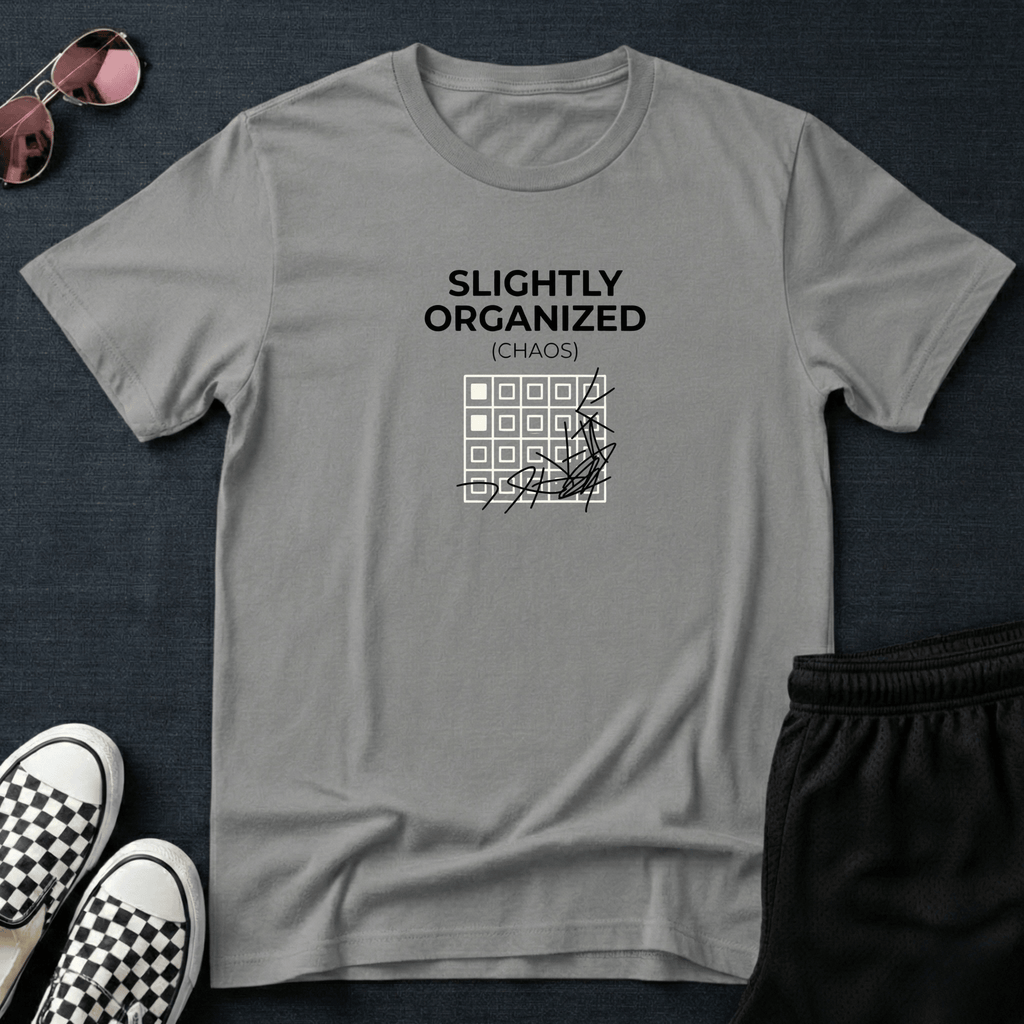 Slightly organized T-shirt